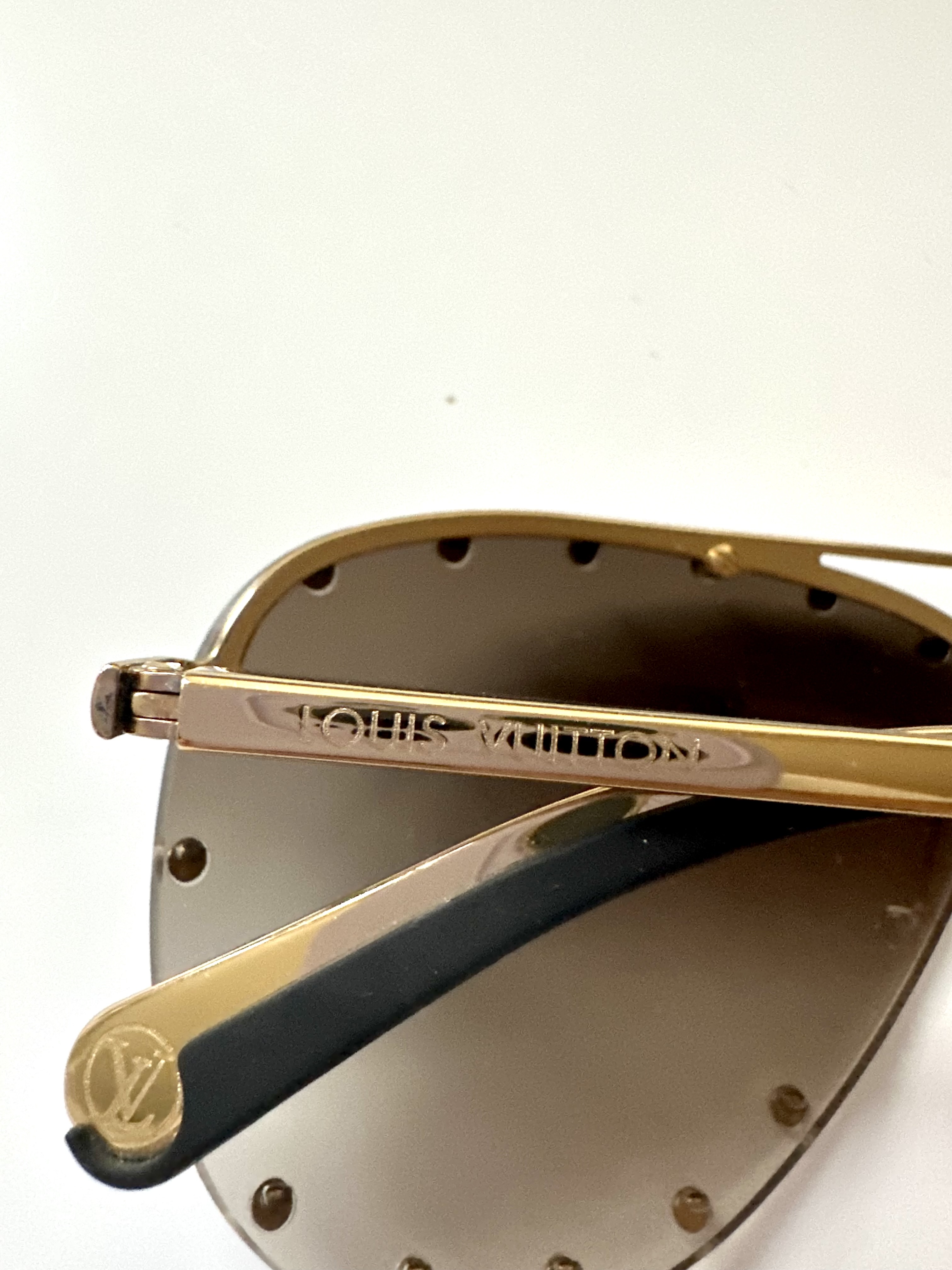 Louis Vuitton aviator okulary przeciwsłoneczne - obrazek 5