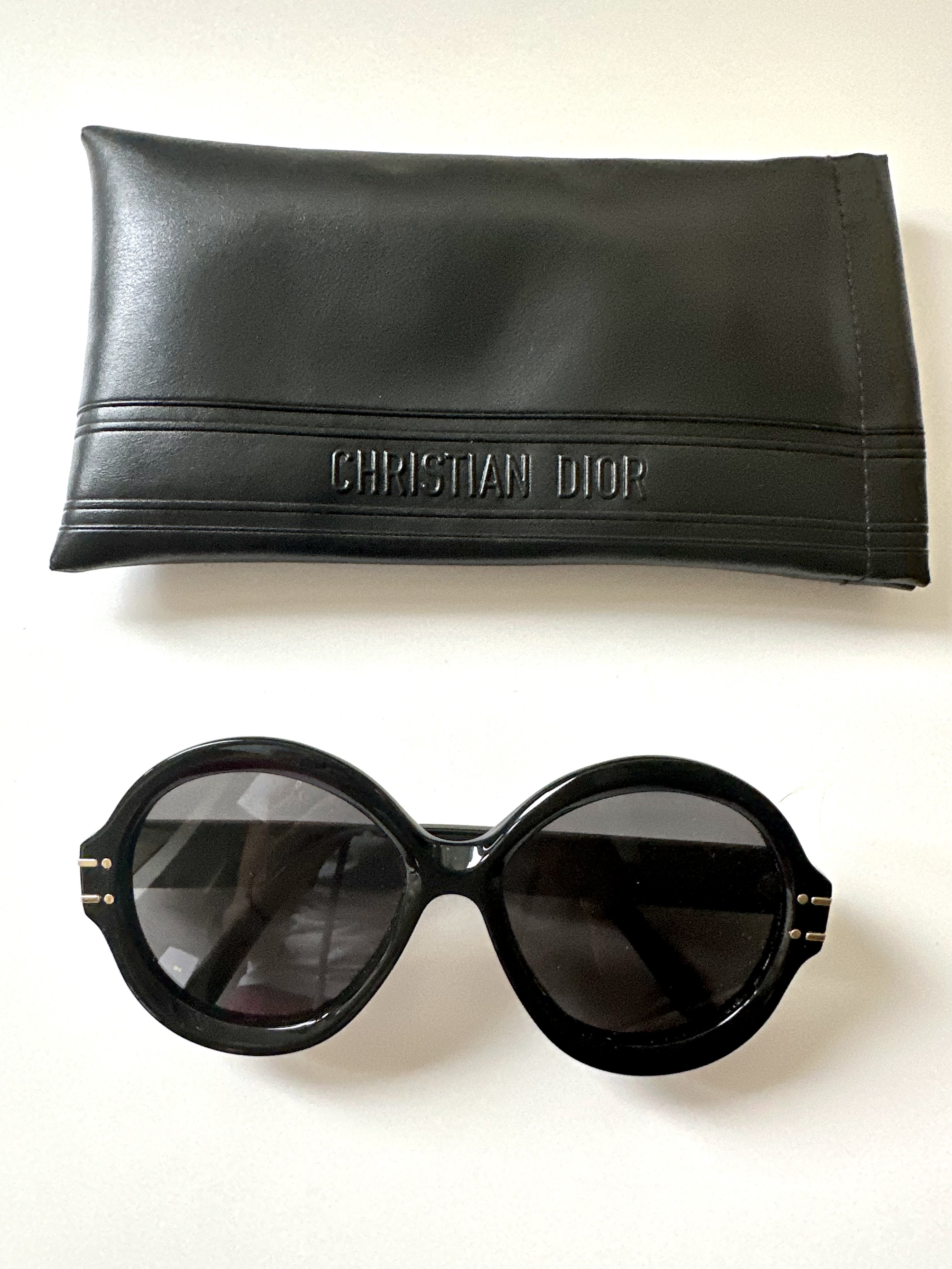 Dior okulary przeciwsłoneczne okrągłe - obrazek 6