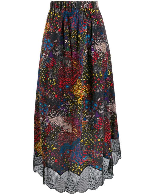 Zadig&Voltaire jedwabna spódnica 40