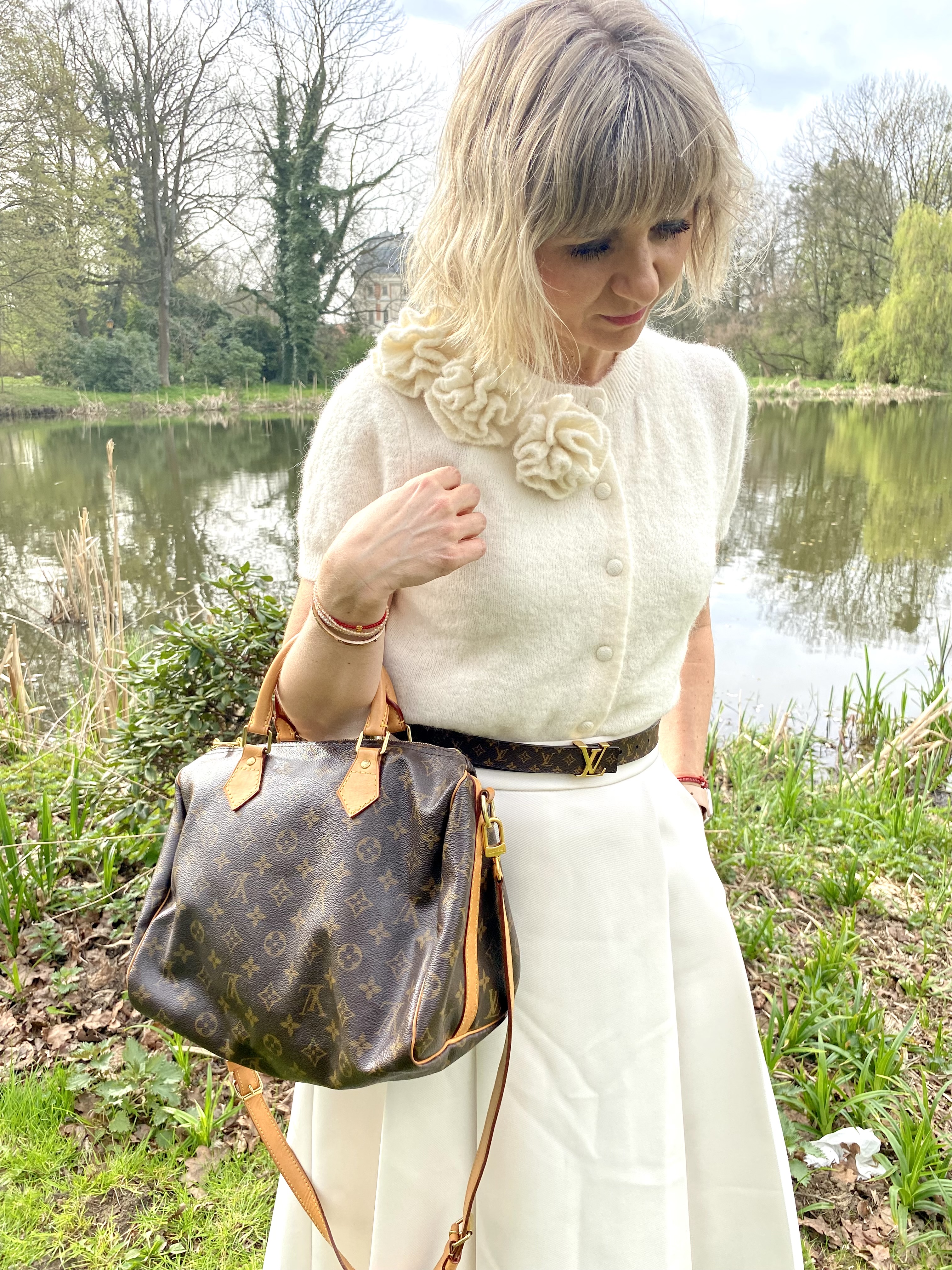 Louis Vuitton bandouliere speedy 30 kuferek - obrazek 9