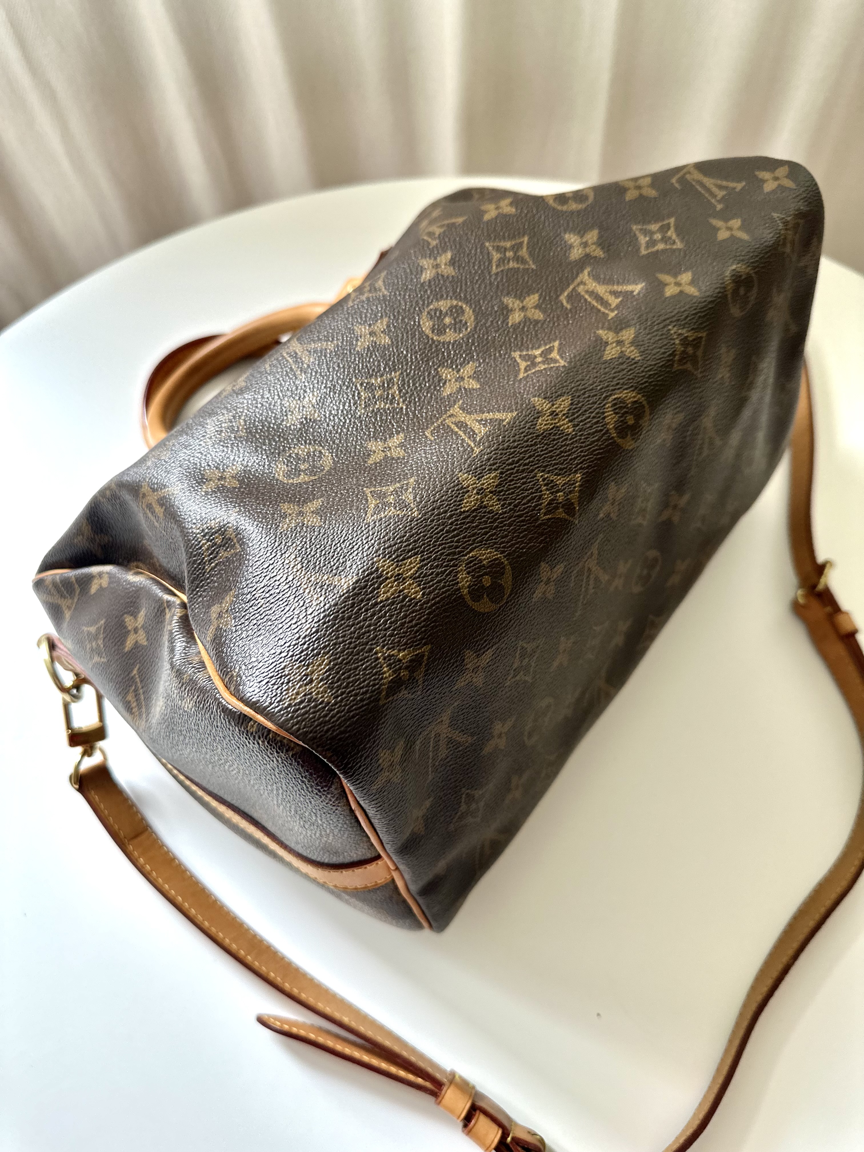 Louis Vuitton bandouliere speedy 30 kuferek - obrazek 4