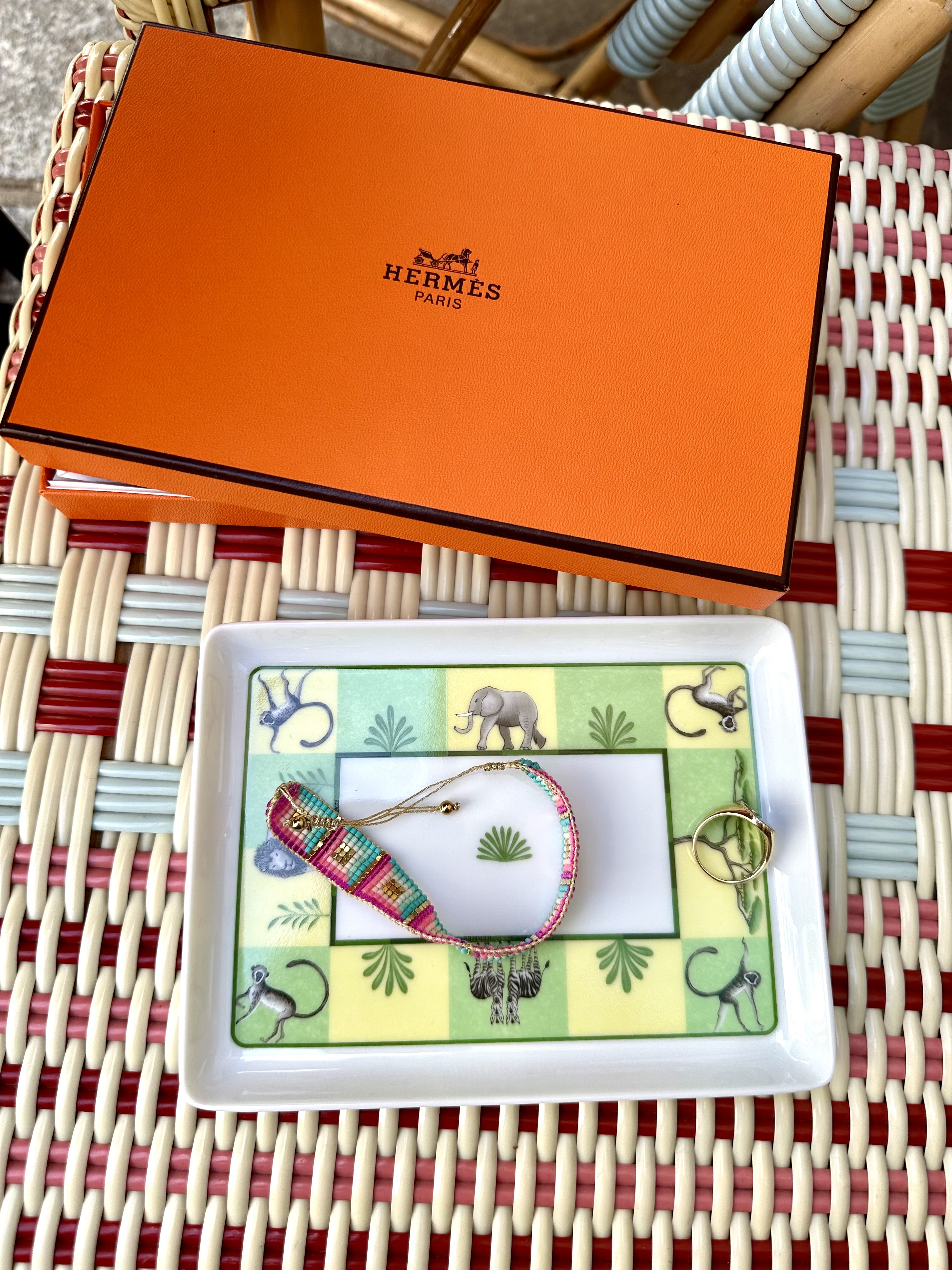 Hermès talerzyk vintage - obrazek 2