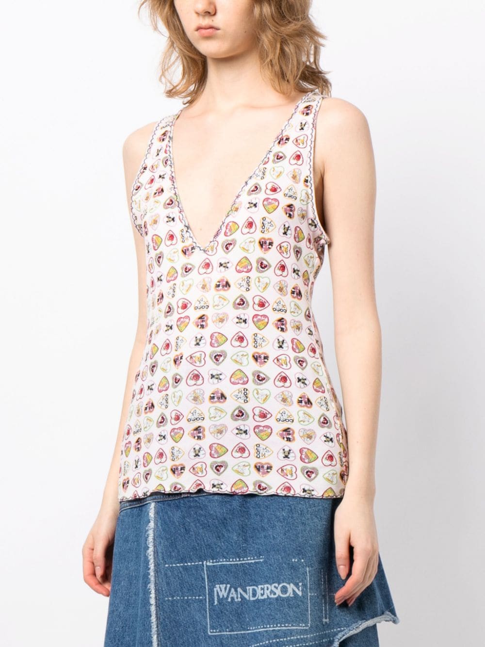 Chanel valentine heard koszulka limitowana edycja 38/40