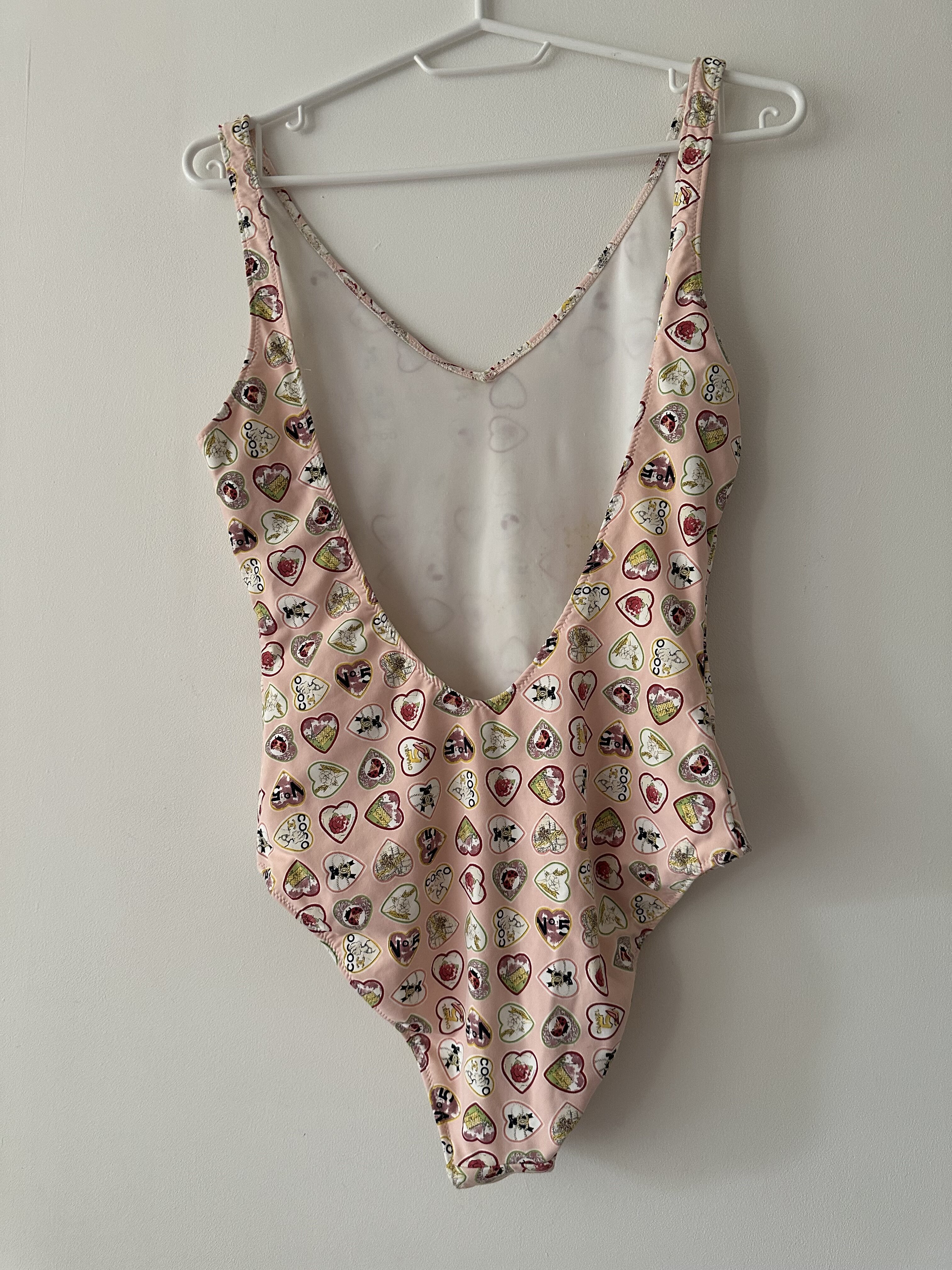 Chanel valentine heard kostium kąpielowy 38 - obrazek 3