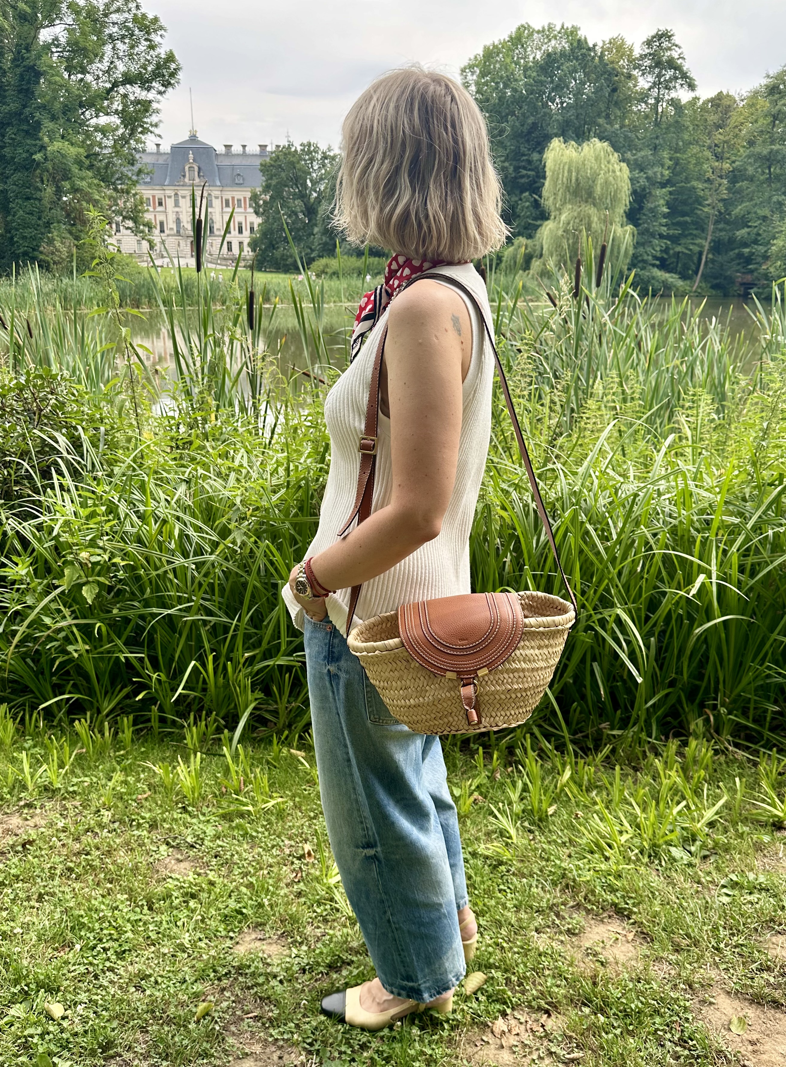 Chloe Marcie koszyk ratanowy - obrazek 6