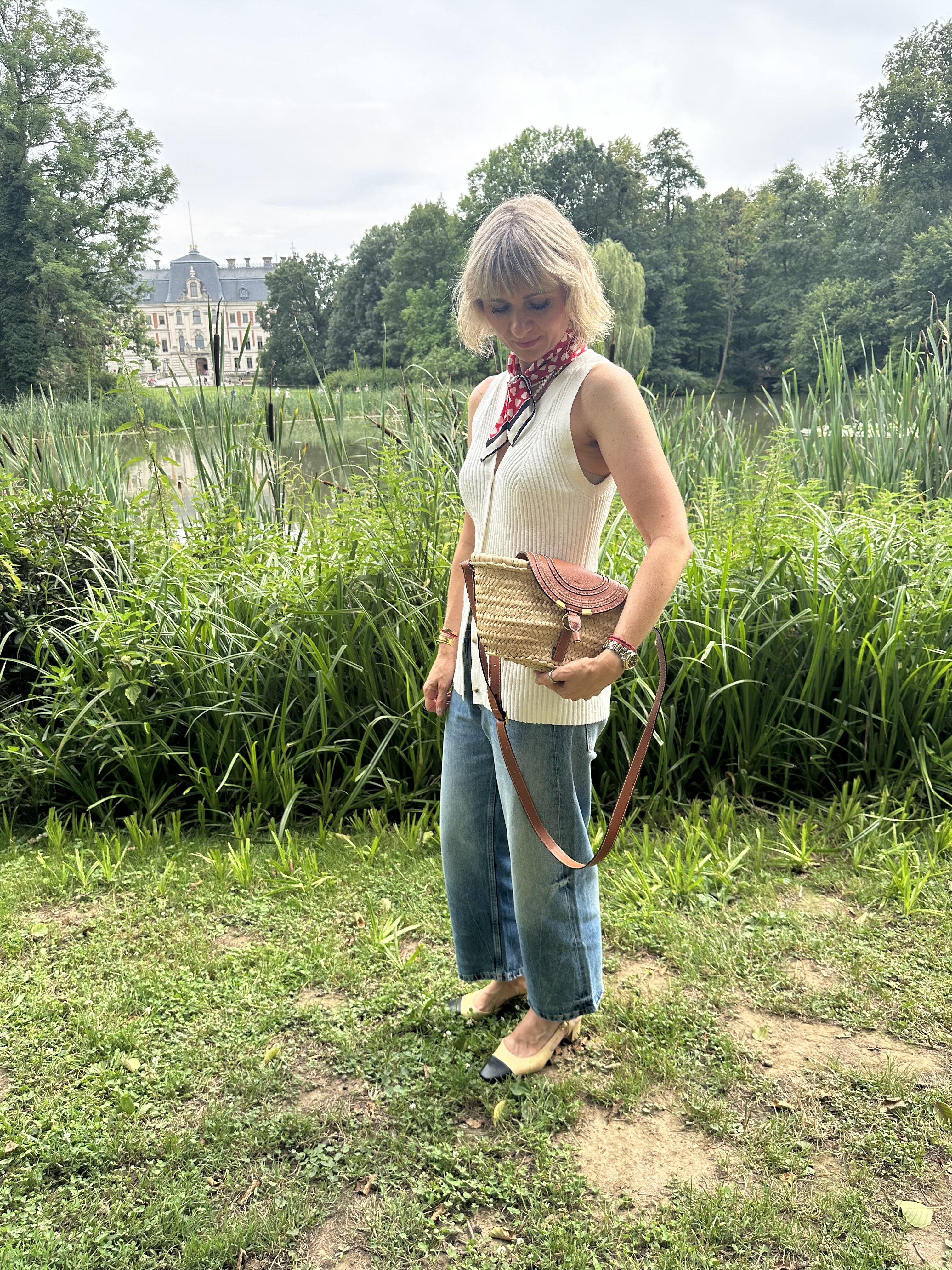 Chloe Marcie koszyk ratanowy - obrazek 8