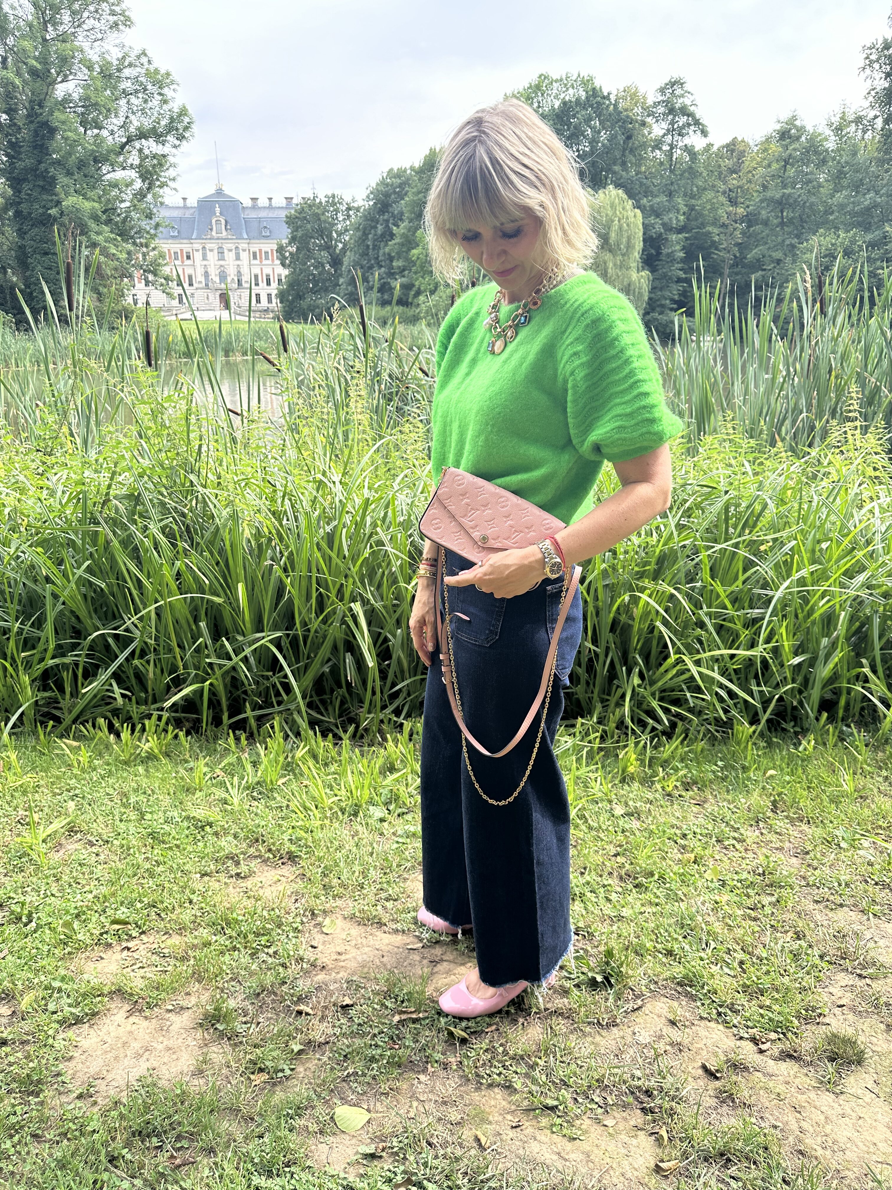 Louis Vuitton felicie empriente torebka brudny róż - obrazek 8