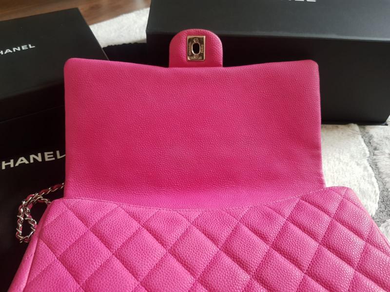 Chanel caviar klasyczna torebka - obrazek 4