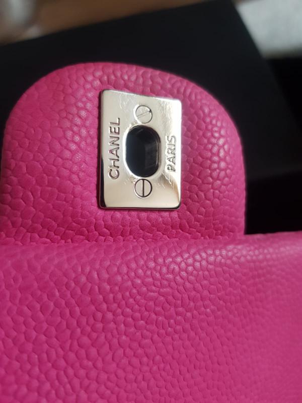 Chanel caviar klasyczna torebka - obrazek 8