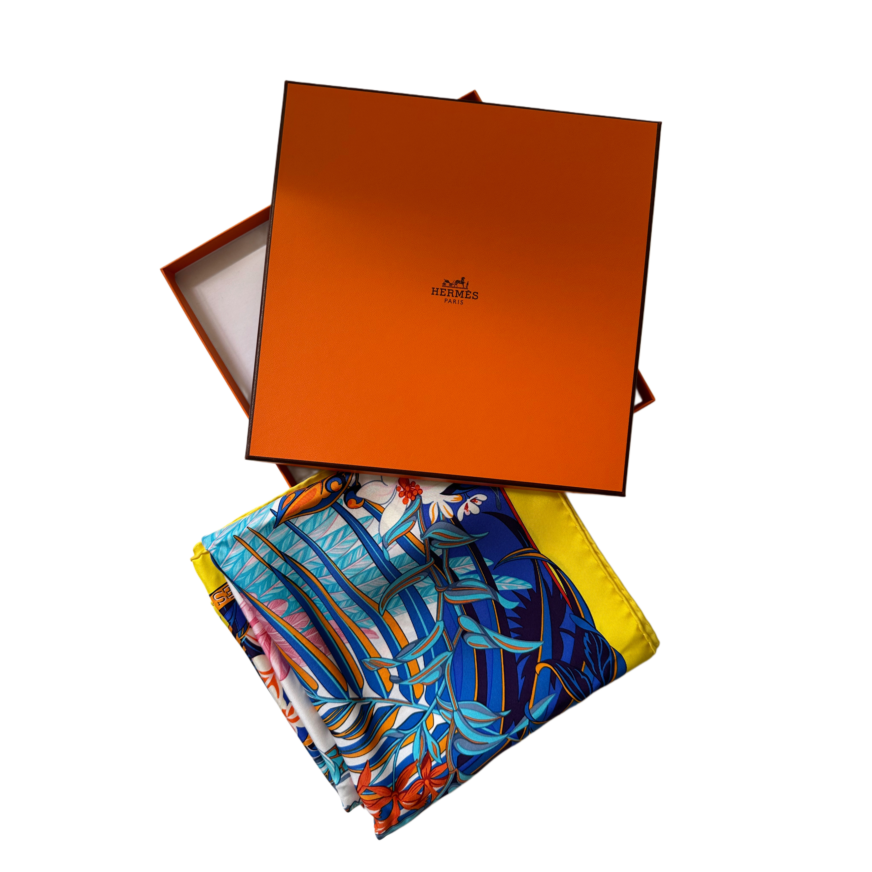 Hermes apaszka chusta z jedwabiu