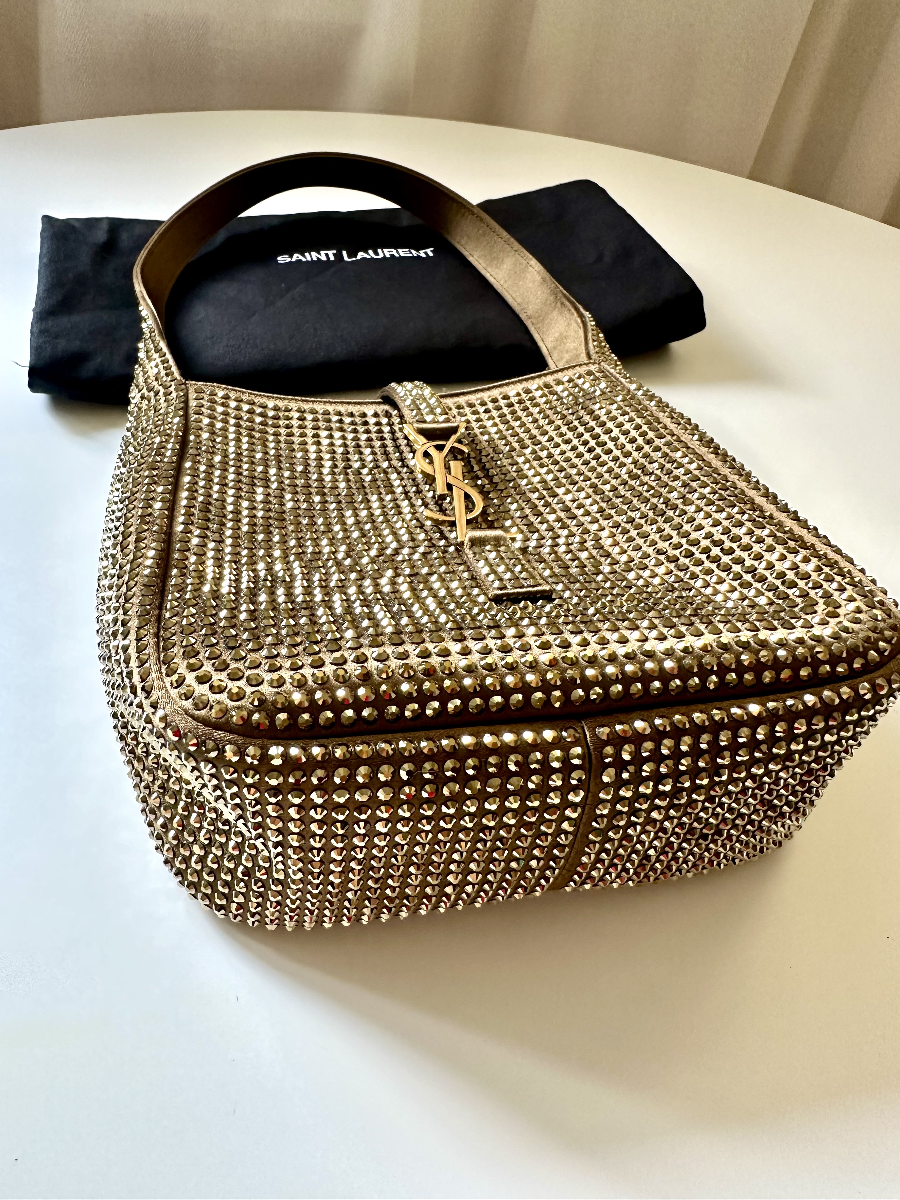 Saint Laurent złota torebka LE 5 7 Baby - obrazek 4