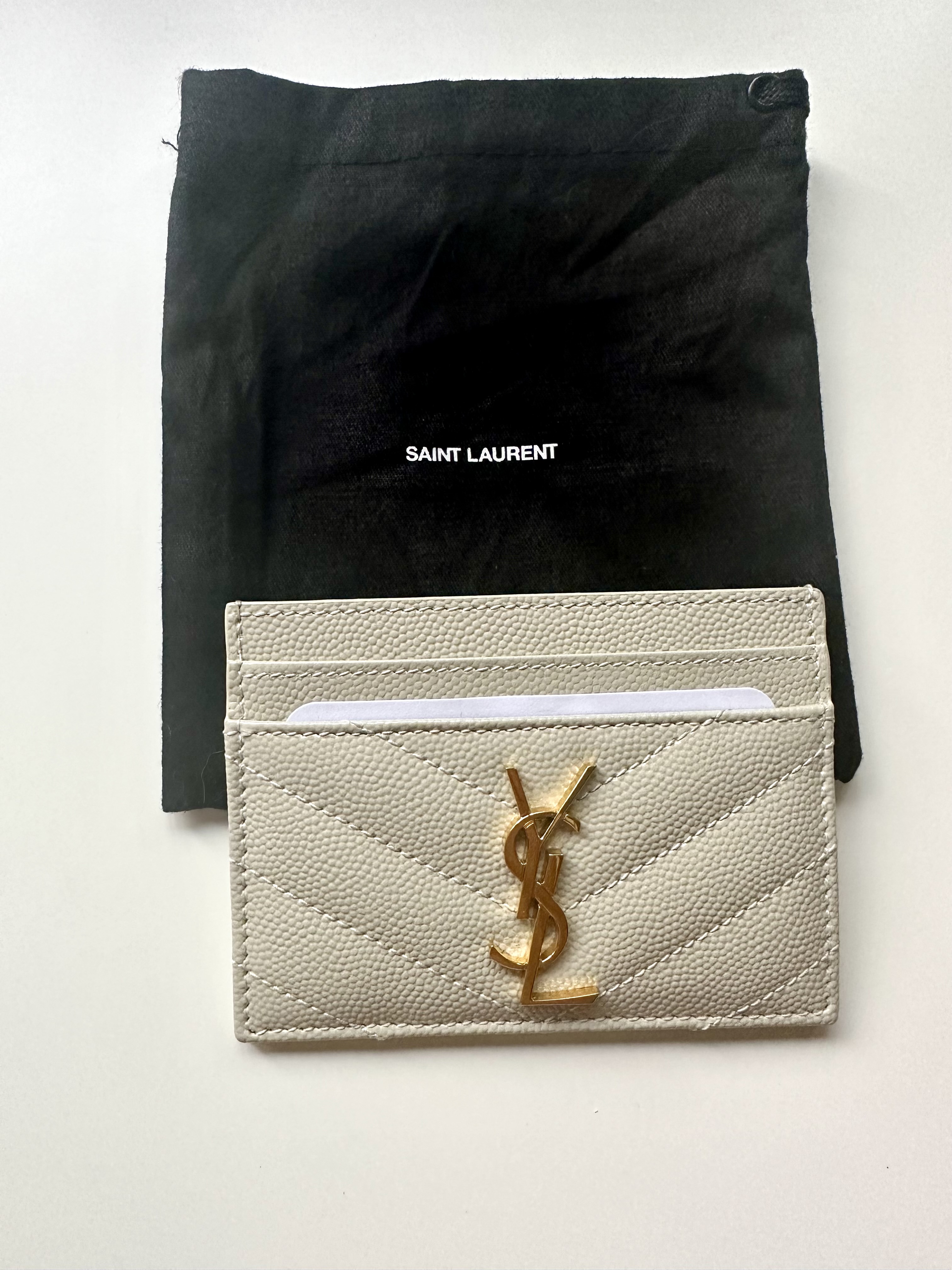 Saint Laurent etui na karty - obrazek 2