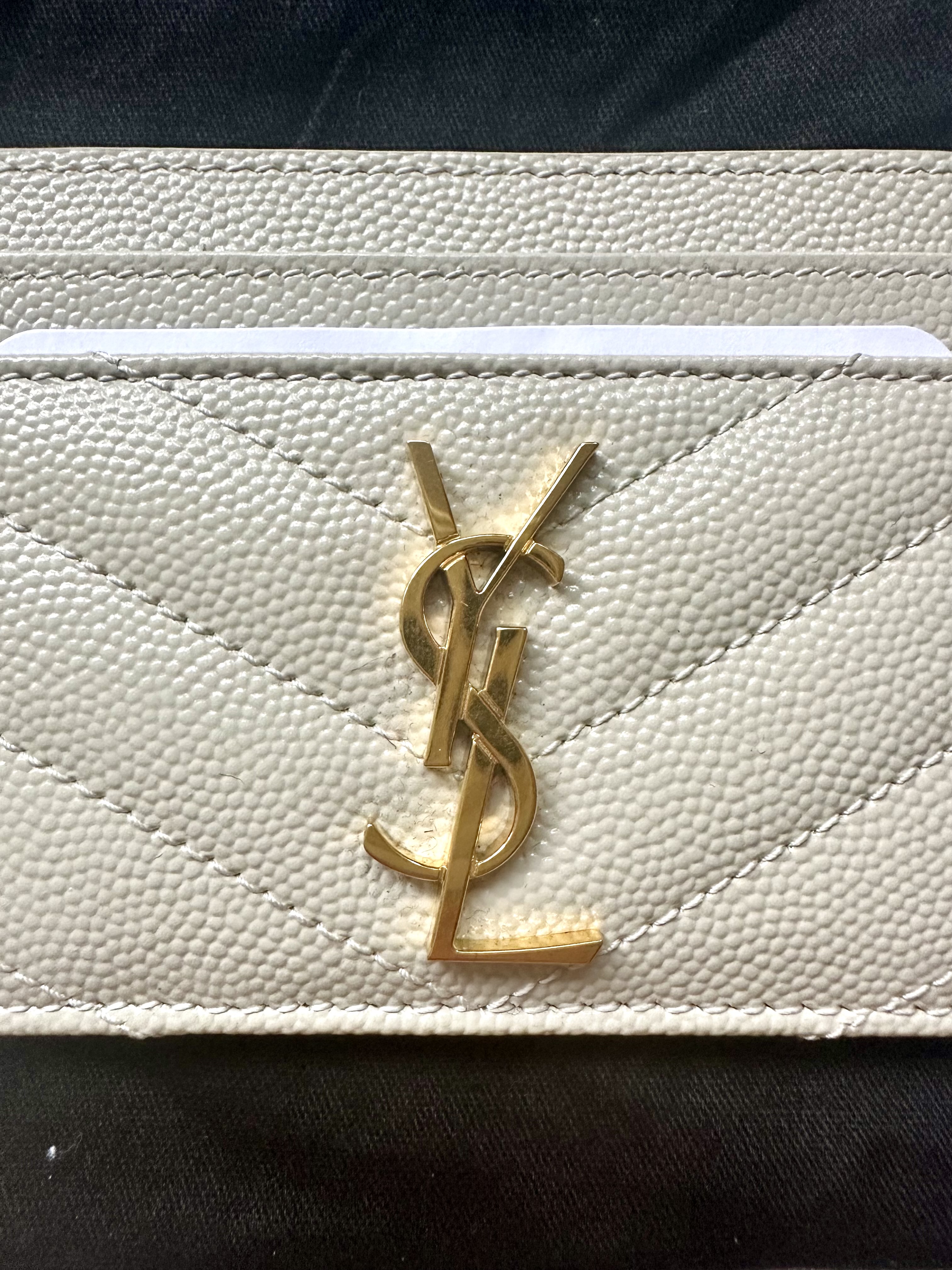 Saint Laurent etui na karty - obrazek 4