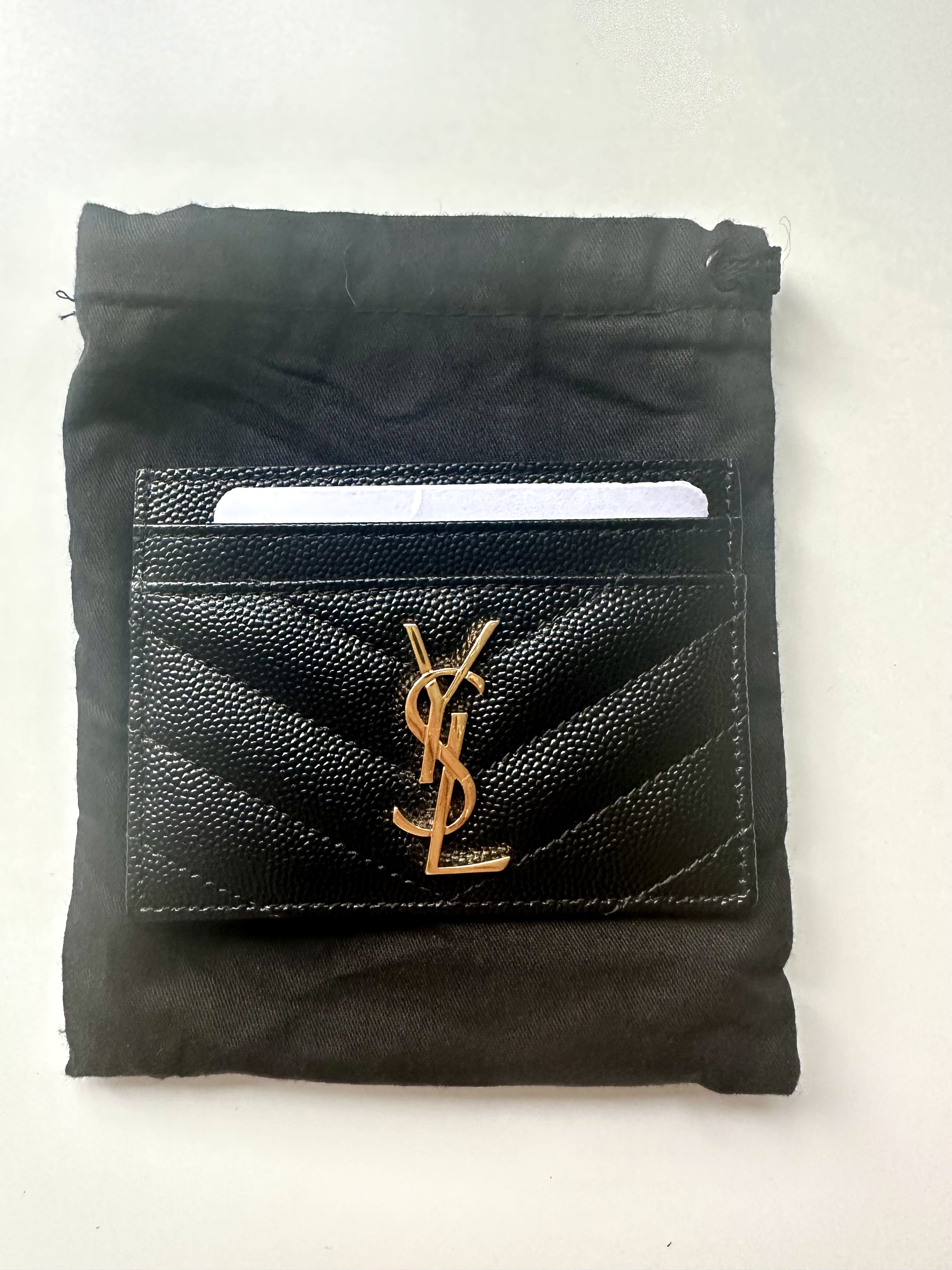 Saint Laurent etui na karty - obrazek 2