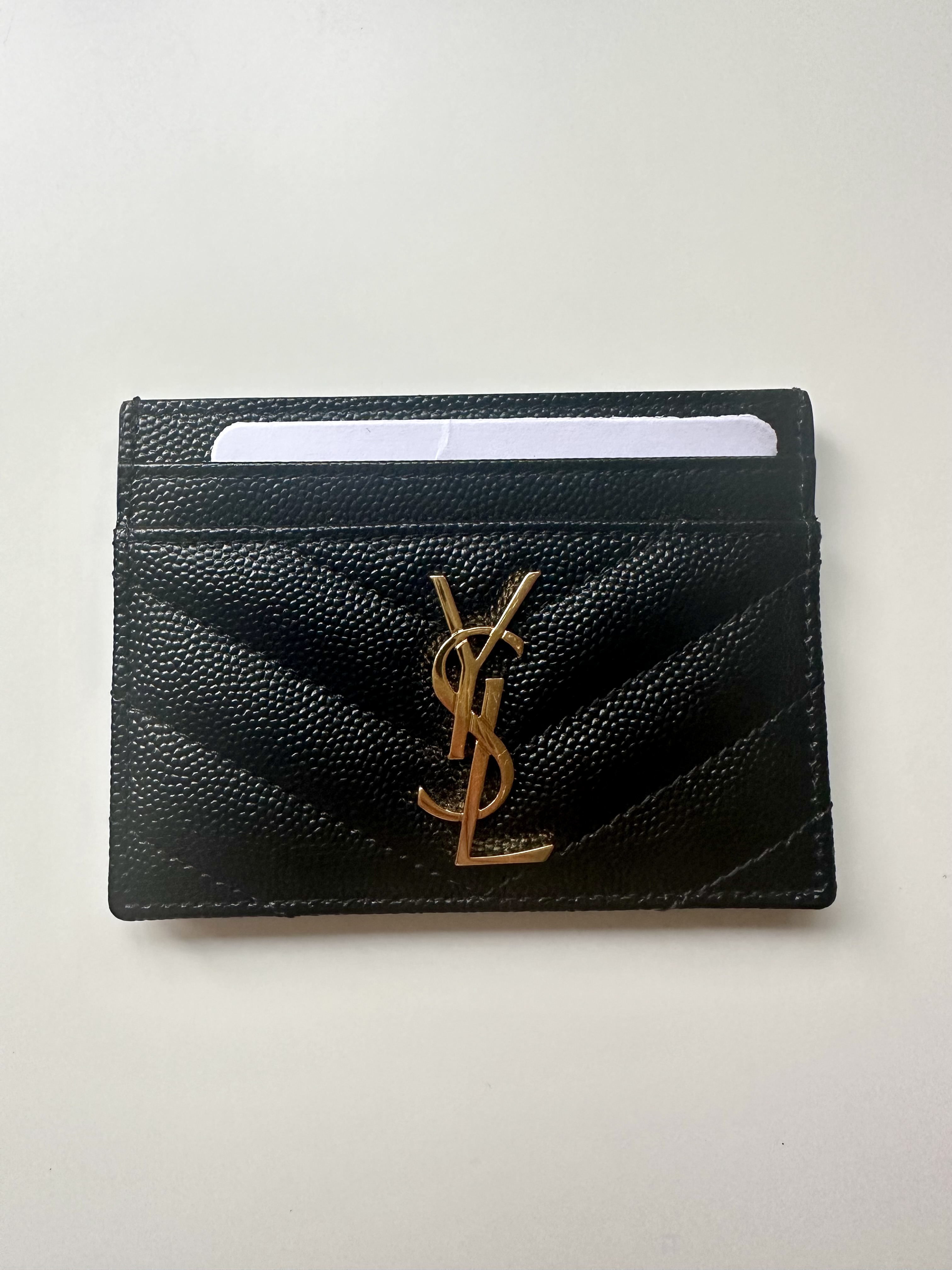 Saint Laurent etui na karty - obrazek 3
