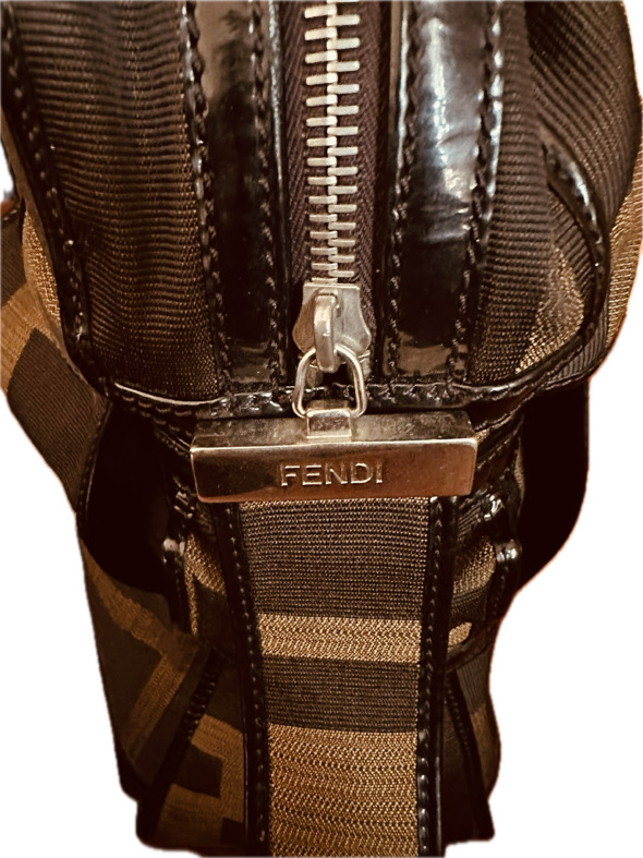 Fendi Zucca Canvas torebka - obrazek 3