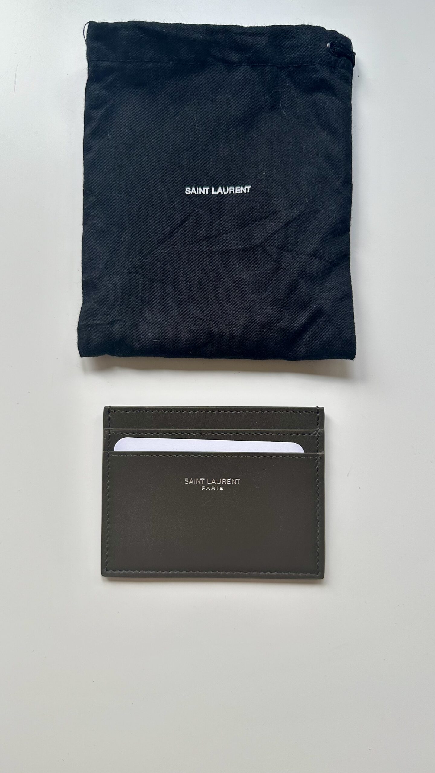 Saint Laurent etui na karty - obrazek 2
