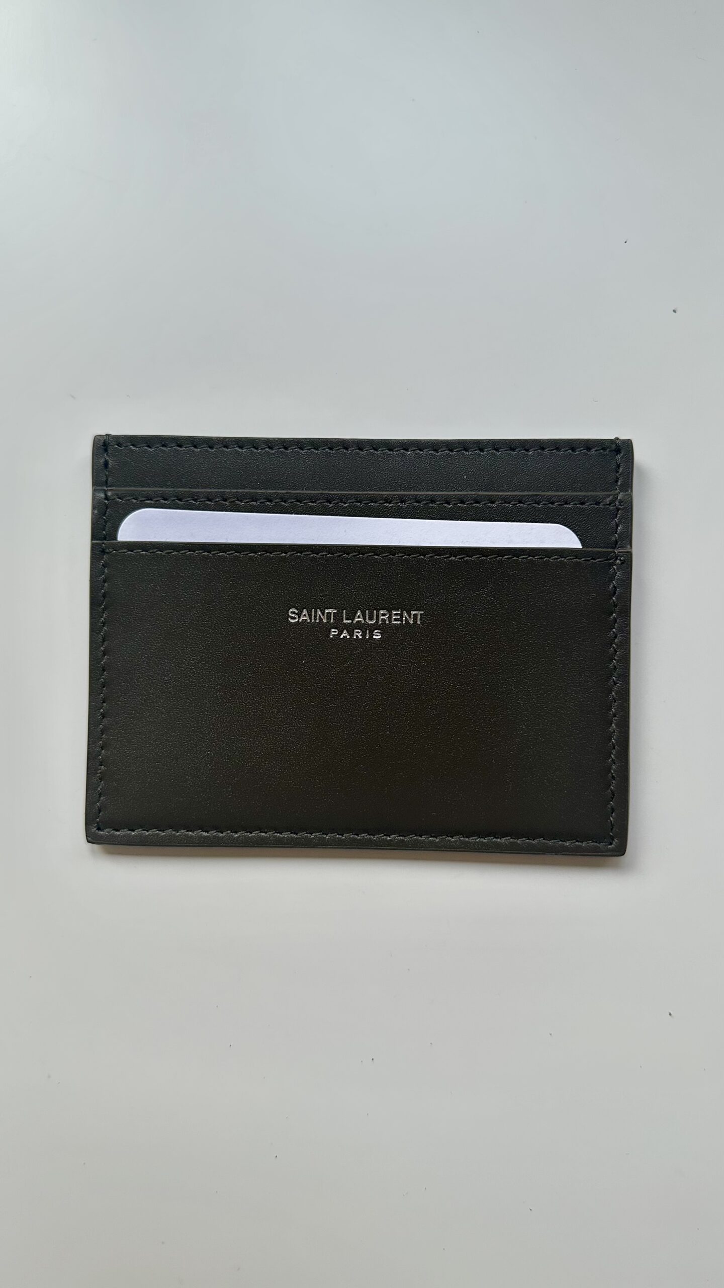 Saint Laurent etui na karty - obrazek 3