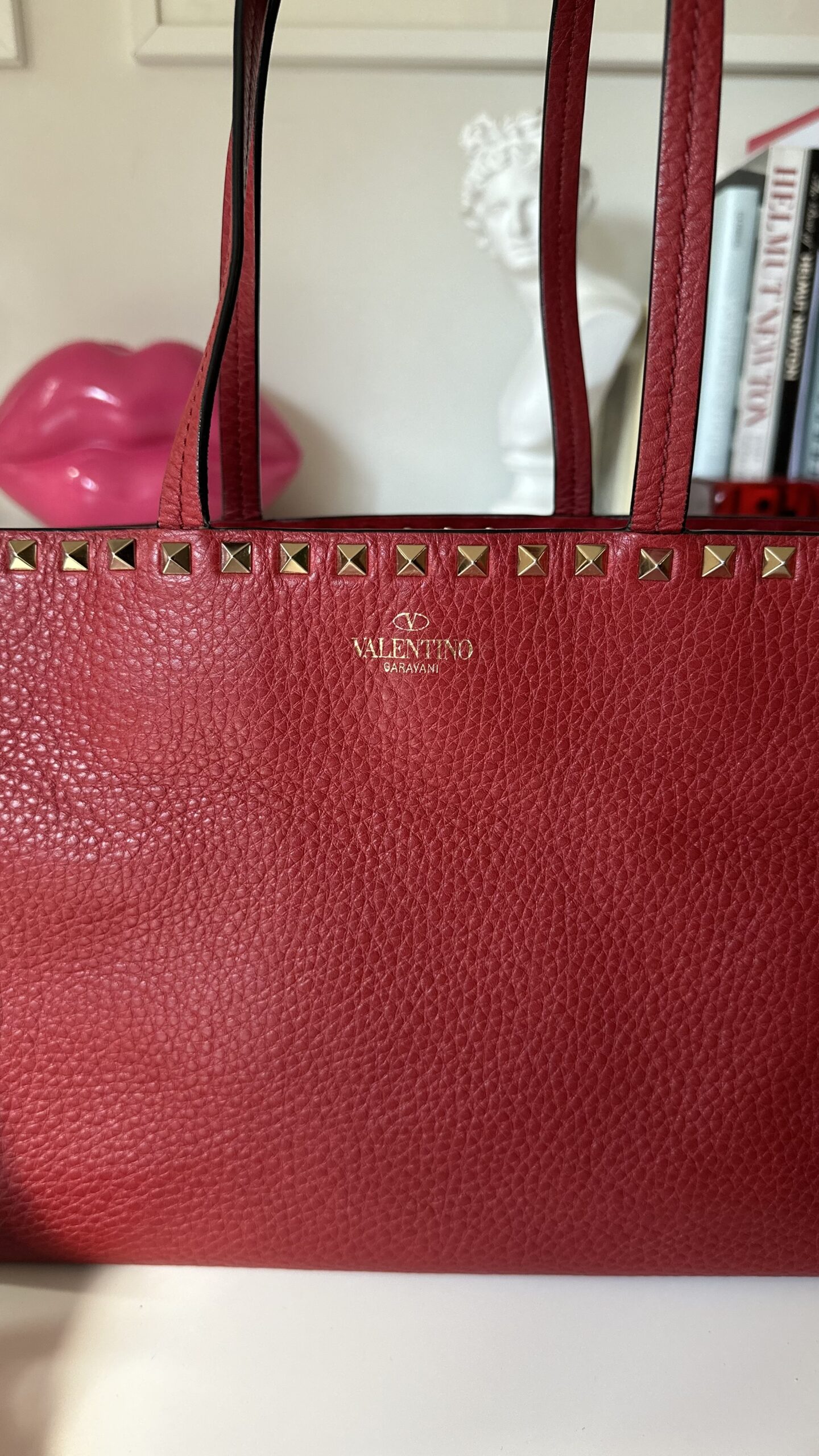 Valentino Garavani Rockstud shopper bag - obrazek 2