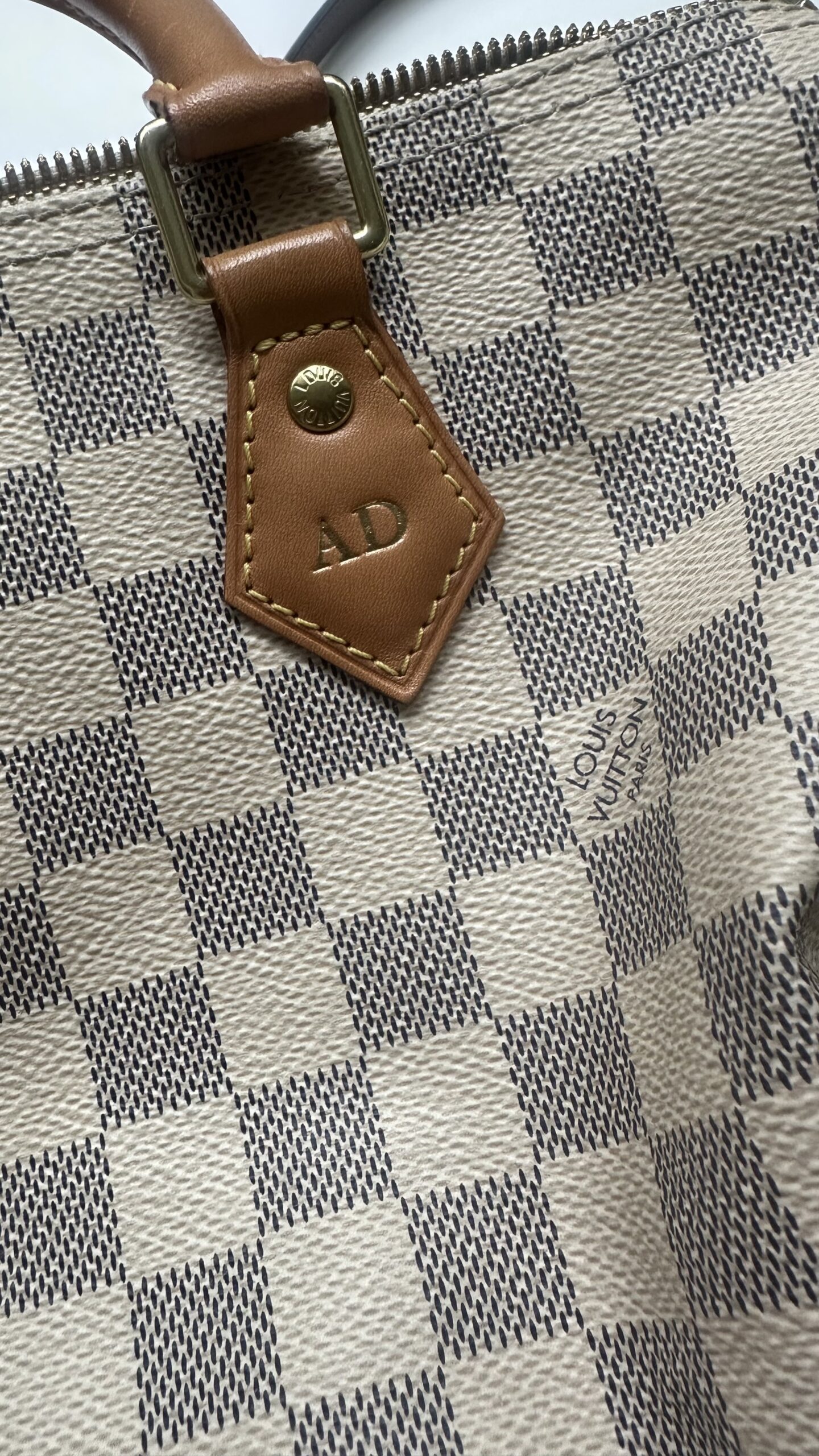 Louis Vuitton Speedy Bandouliere azur 30 kuferek - obrazek 8