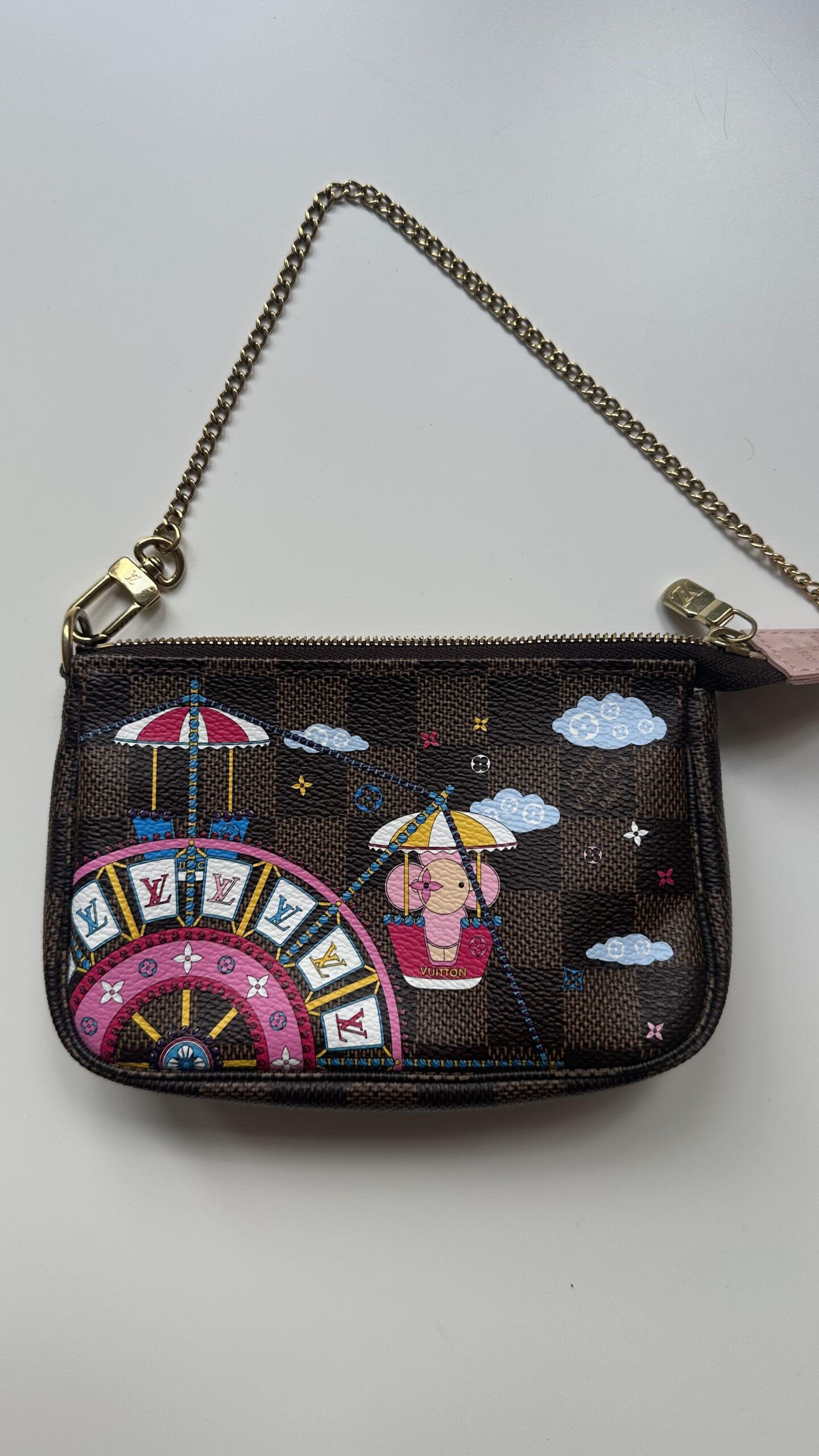 Louis Vuitton mini pochette mała torebeczka wersja limitowana - obrazek 2