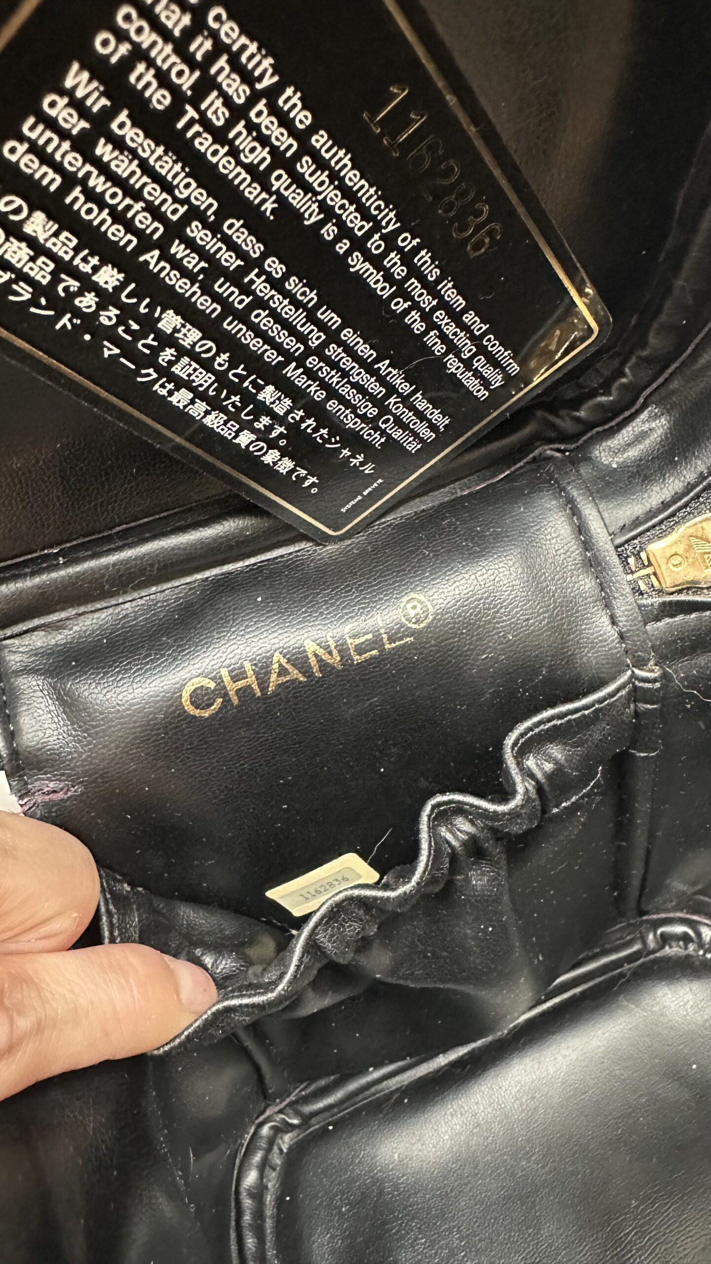 Chanel Vanity Case 1997 vintage - obrazek 5