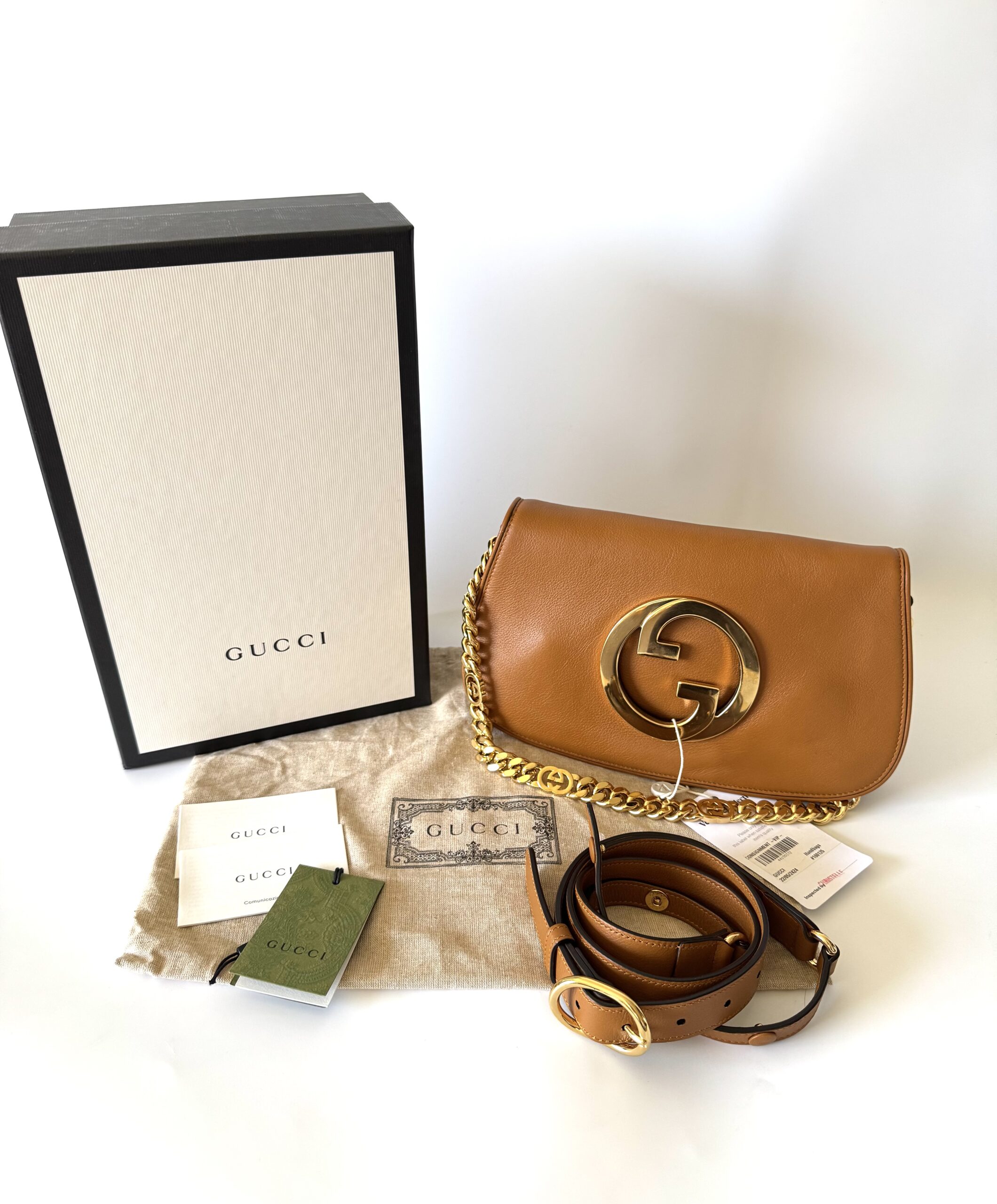 GUCCI Blondie Shoulder Bag – torebka - obrazek 3