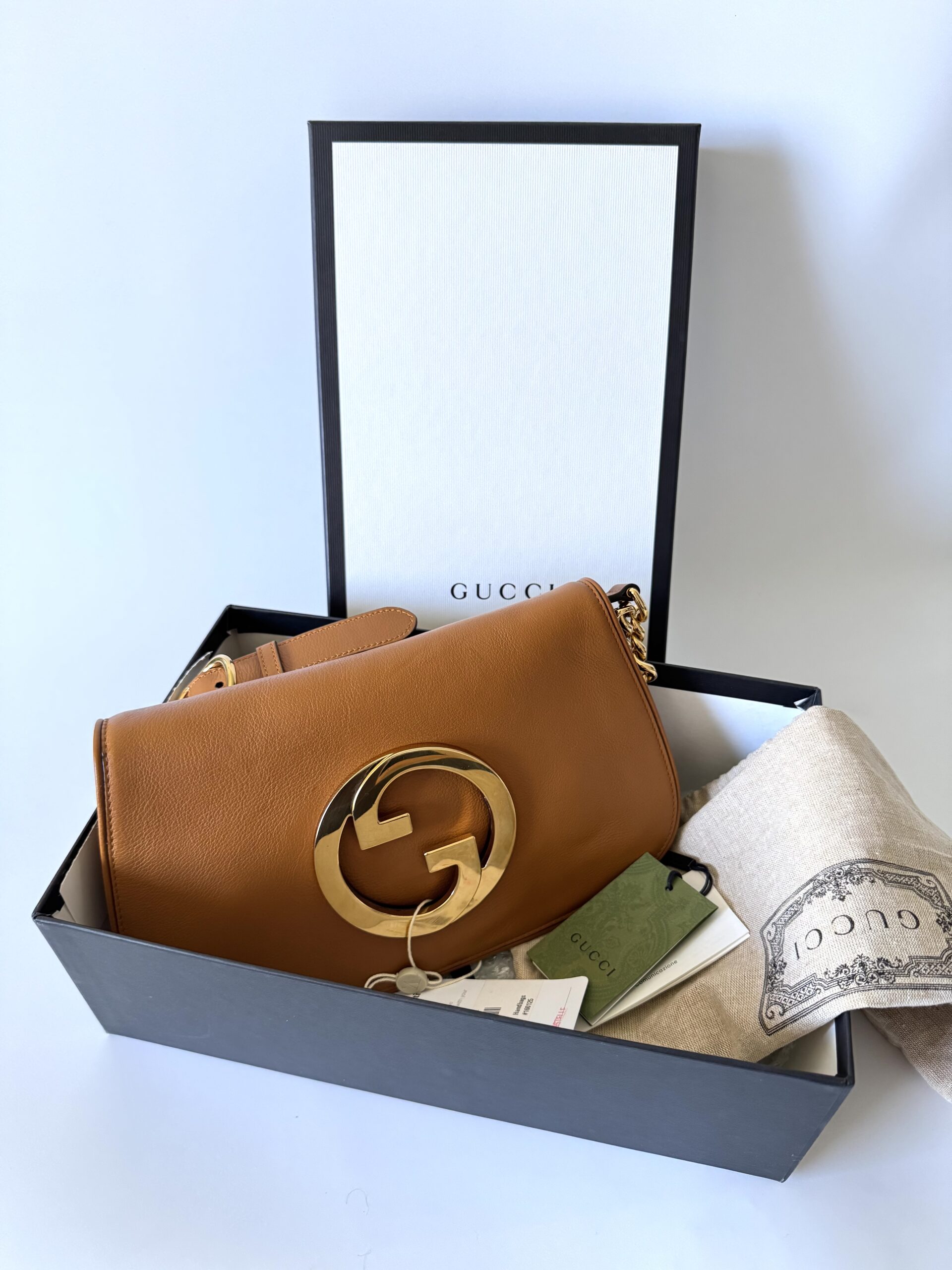 GUCCI Blondie Shoulder Bag – torebka - obrazek 15