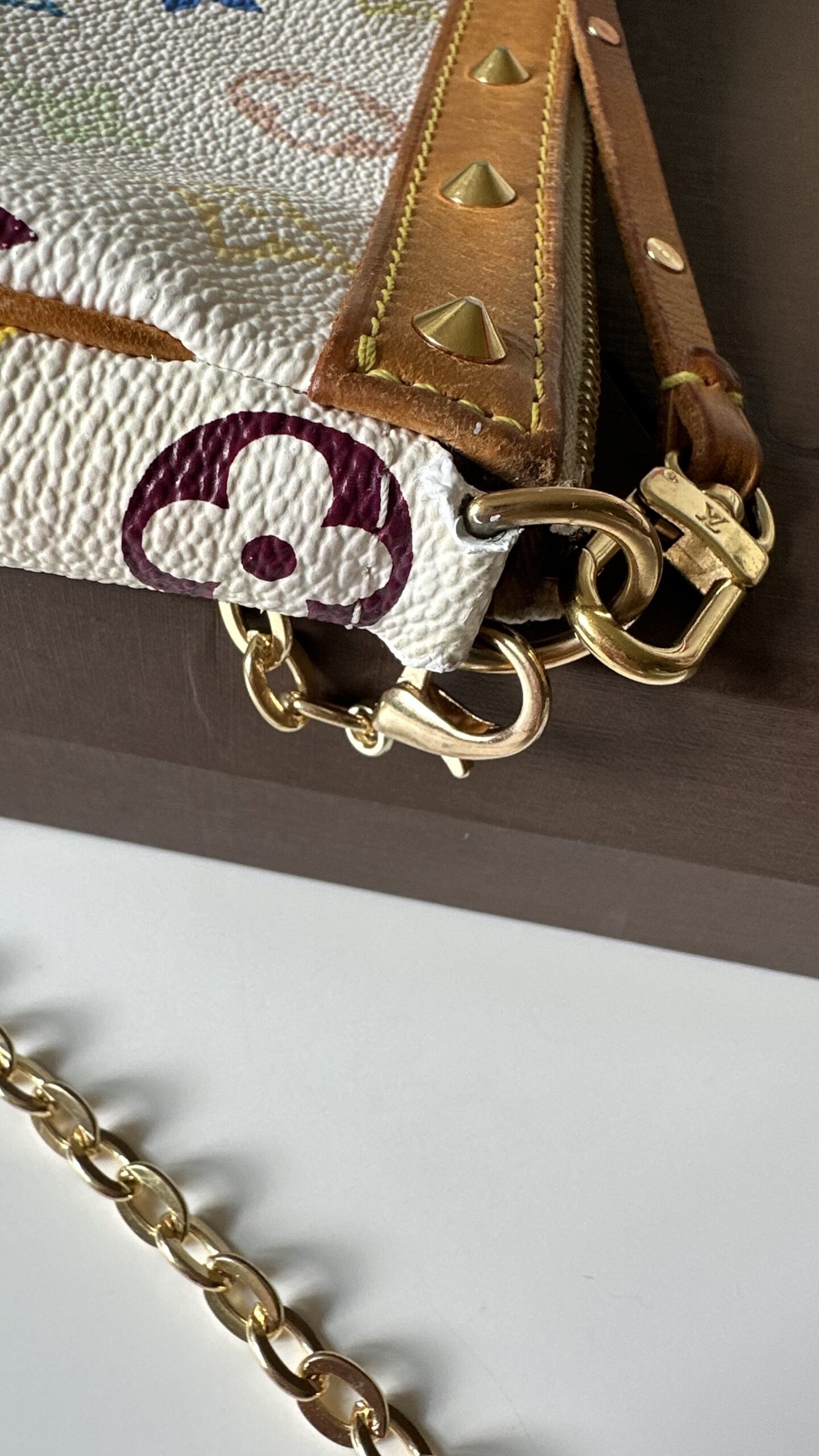 Louis Vuitton multicolor pochette murakami - obrazek 5