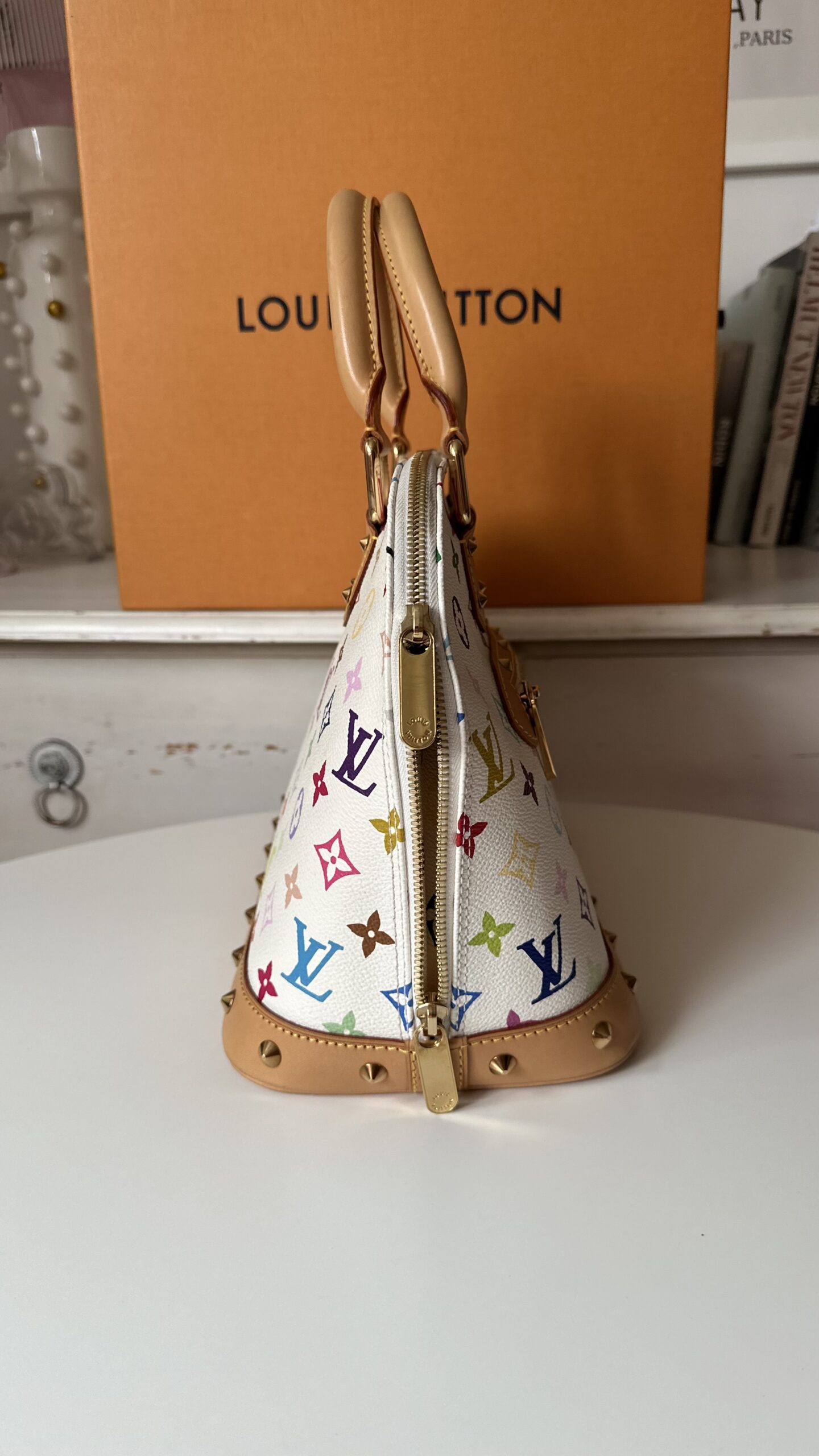 Louis Vuitton Alma Murakami Multicolor kuferek - obrazek 3