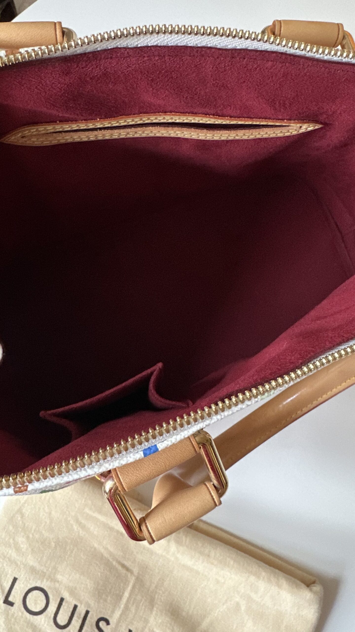 Louis Vuitton Alma Murakami Multicolor kuferek - obrazek 6