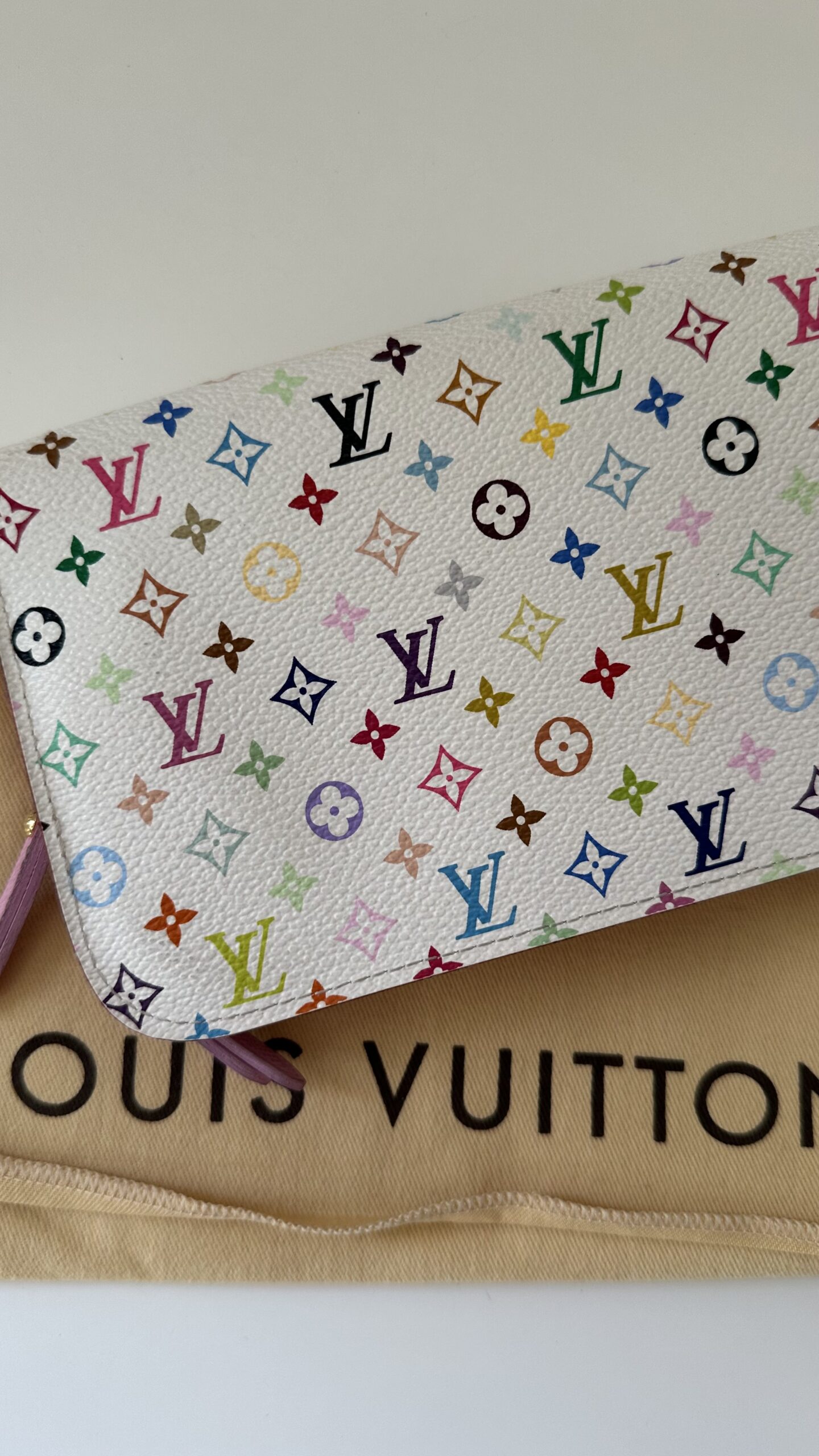 Louis Vuitton Murakami multicolor duży portfel - obrazek 2
