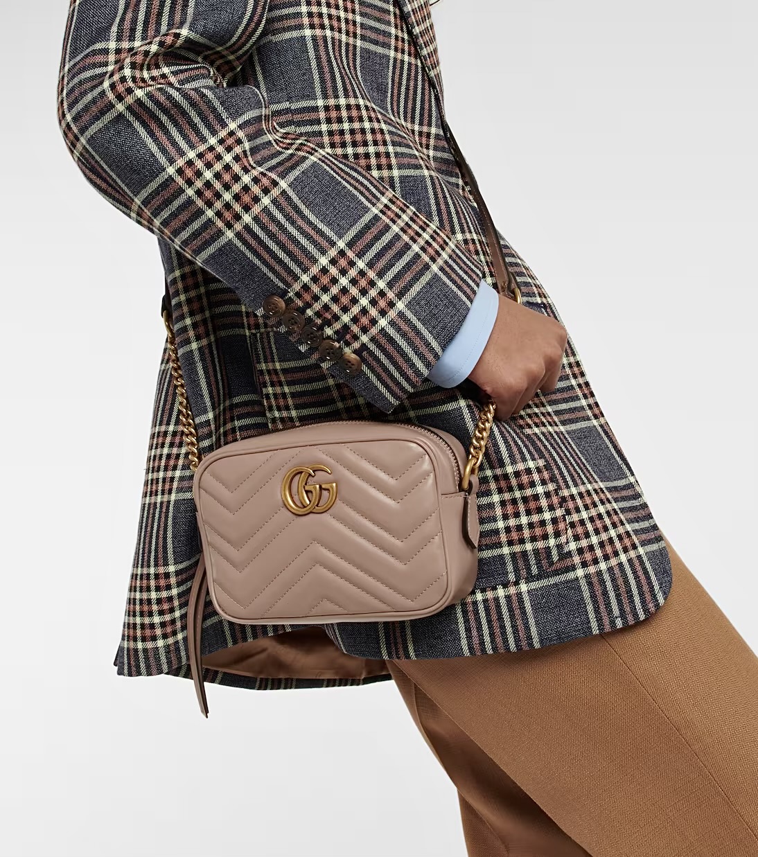 GUCCI GG Marmont Matelassé Mini Bag – torebka - obrazek 16