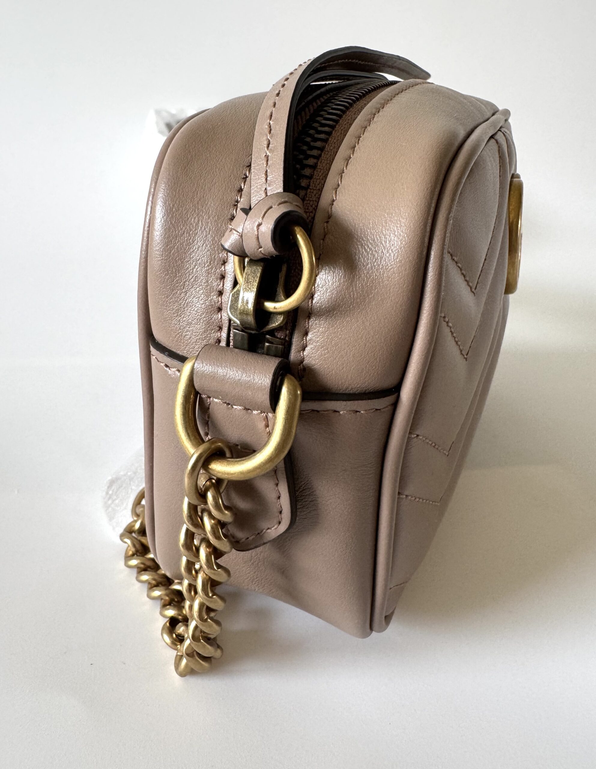 GUCCI GG Marmont Matelassé Mini Bag – torebka - obrazek 10