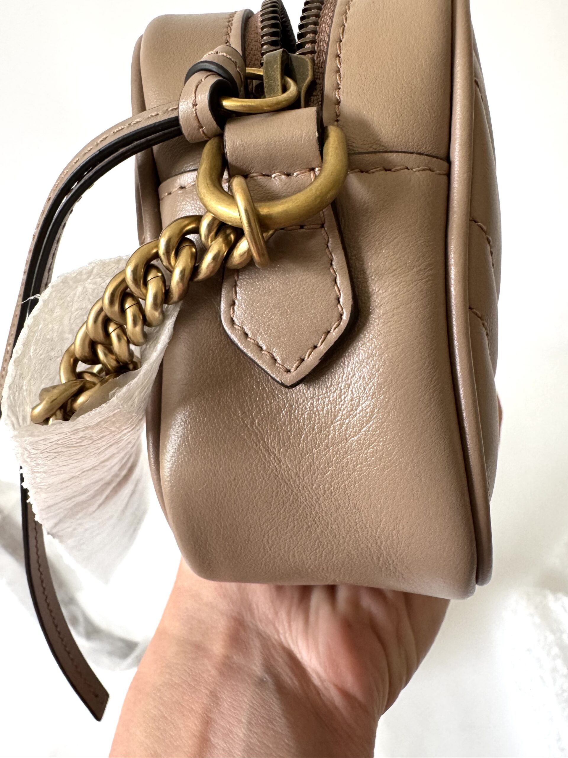 GUCCI GG Marmont Matelassé Mini Bag – torebka - obrazek 15