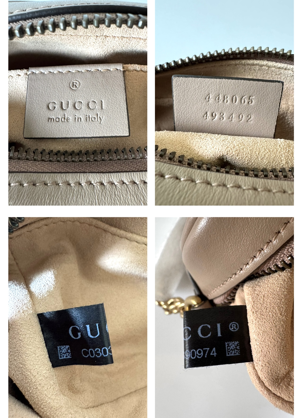 GUCCI GG Marmont Matelassé Mini Bag – torebka - obrazek 12