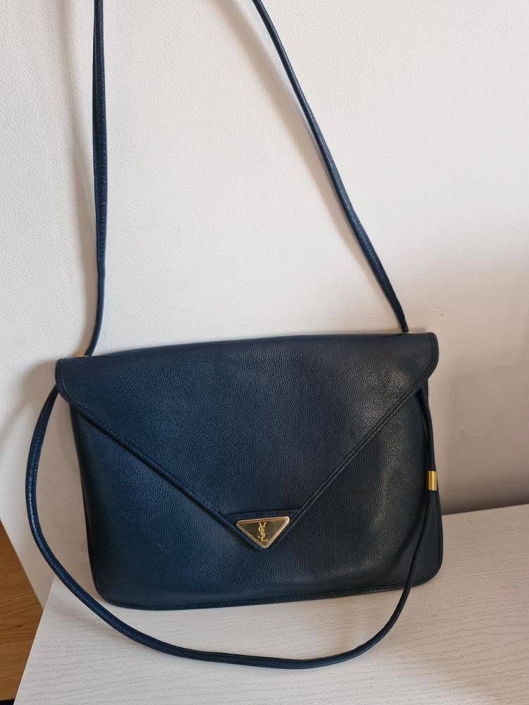 Saint Laurent klasyczna torebka vintage - obrazek 3