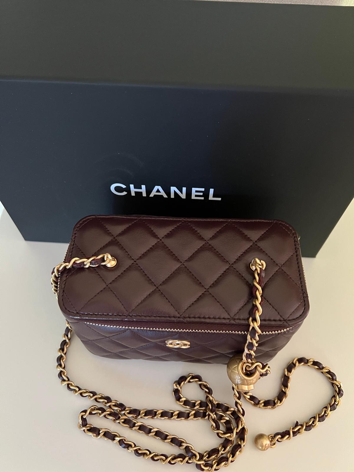 Chanel vanity pearl crush z kulką czekoladowa - obrazek 3