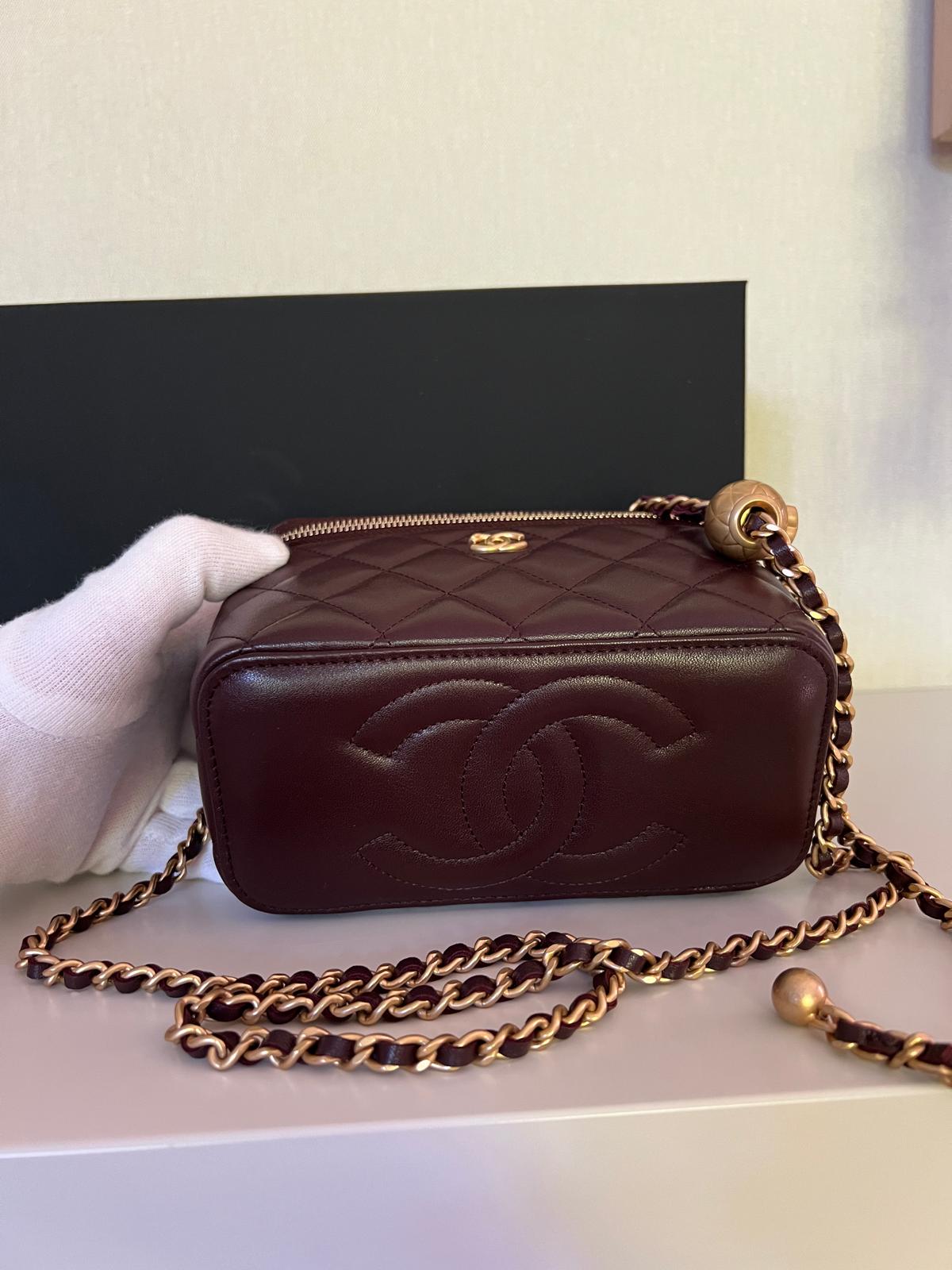 Chanel vanity pearl crush z kulką czekoladowa - obrazek 5