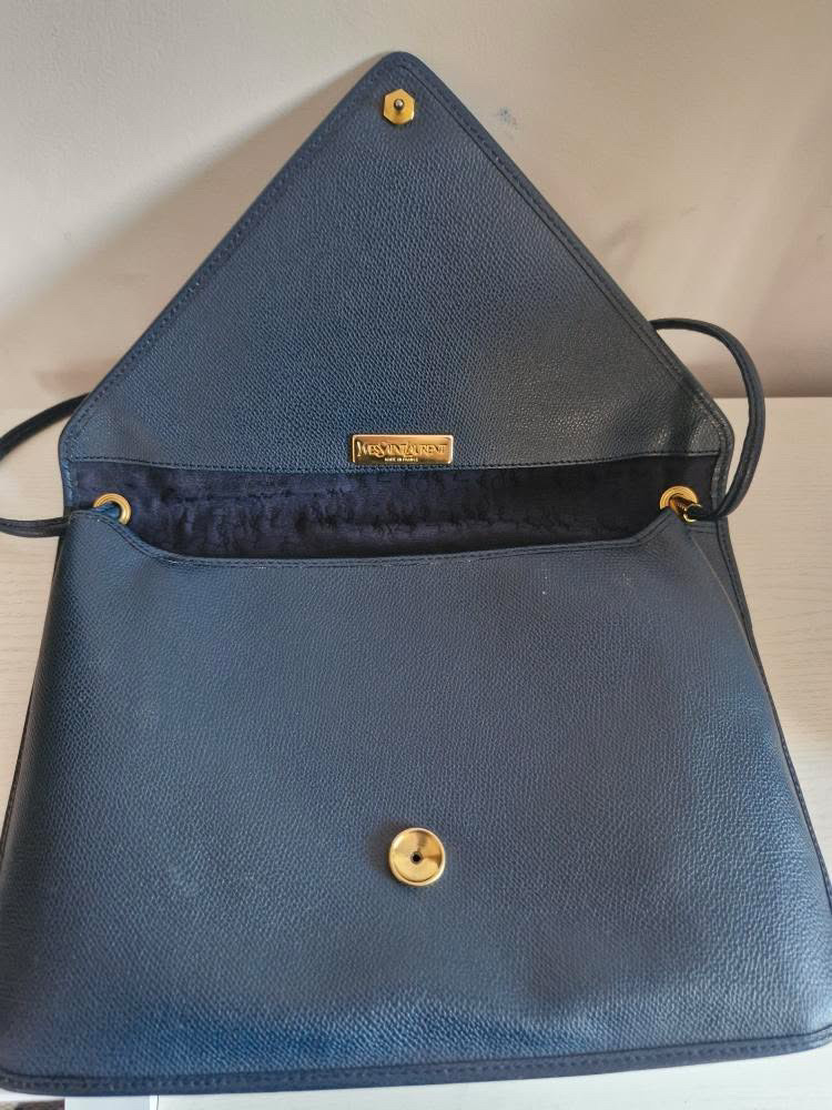 Saint Laurent klasyczna torebka vintage - obrazek 8