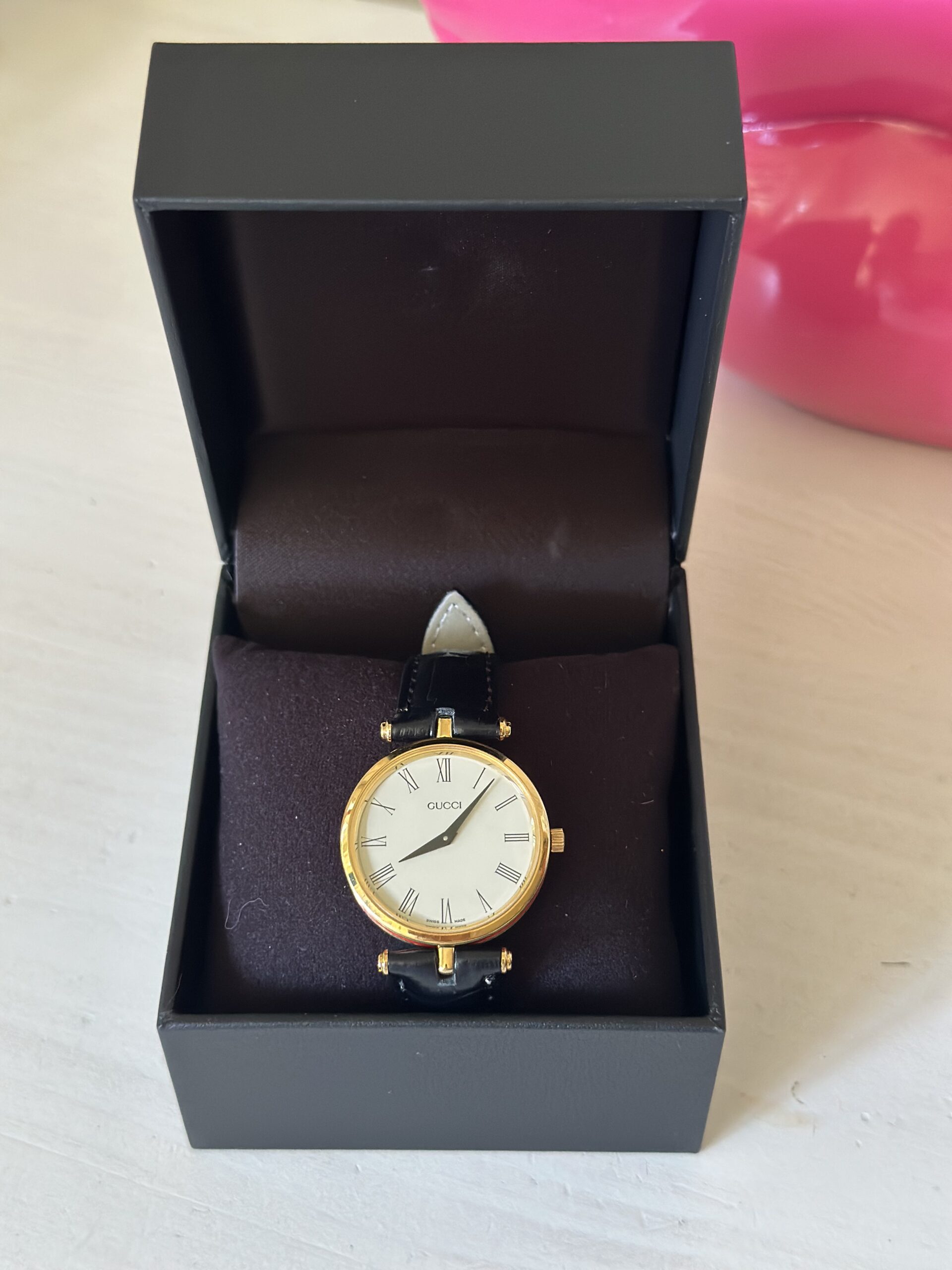 Gucci klasyczny zegarek vintage - obrazek 2