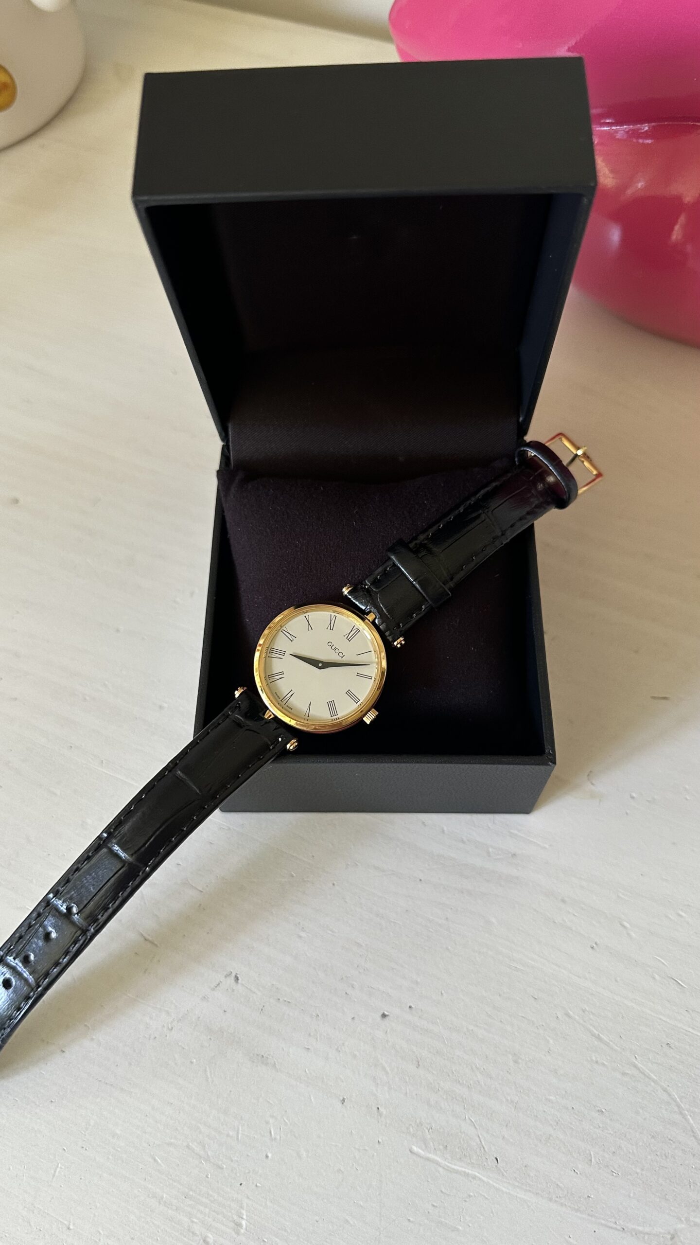 Gucci klasyczny zegarek vintage