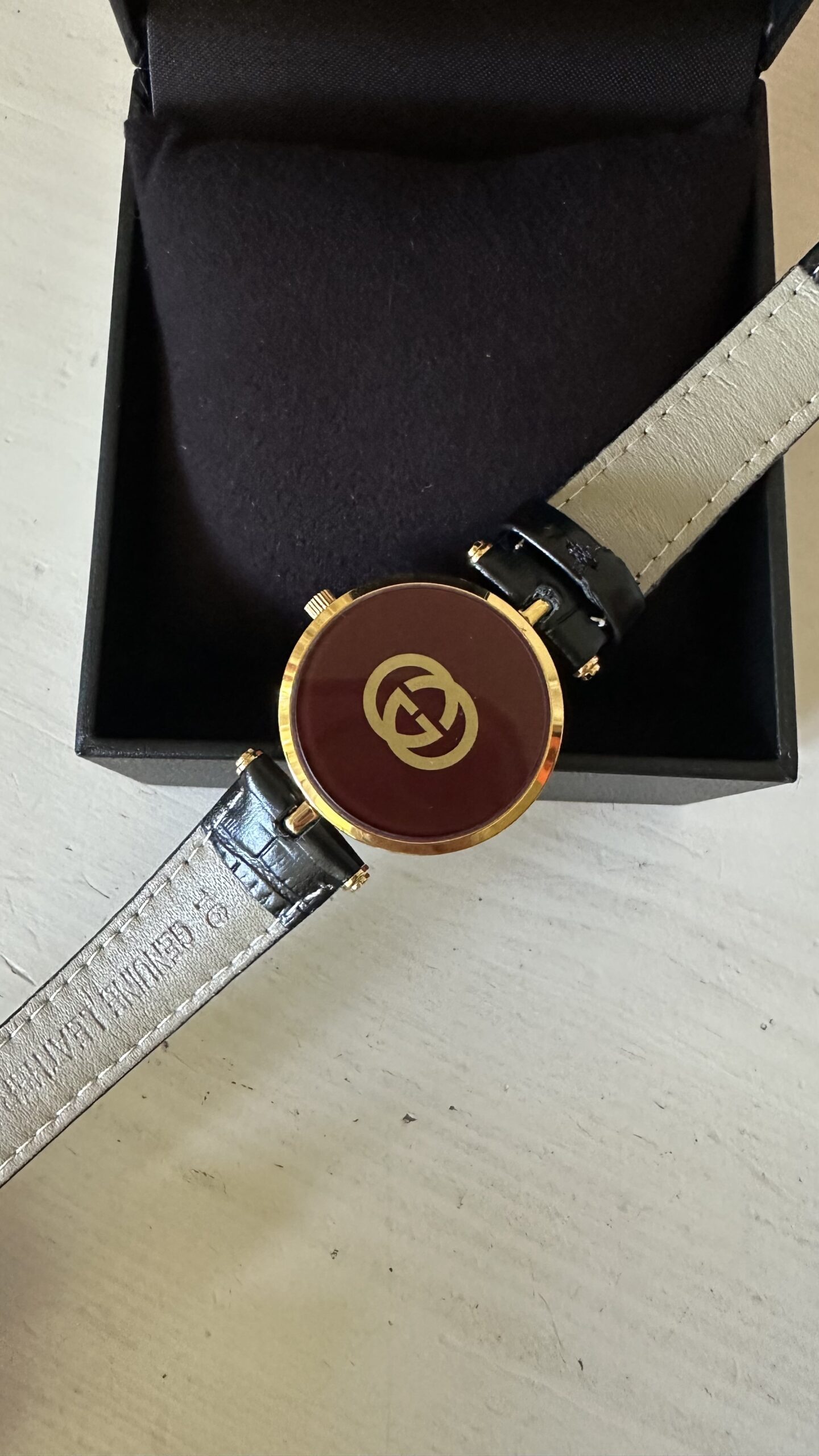 Gucci klasyczny zegarek vintage - obrazek 5