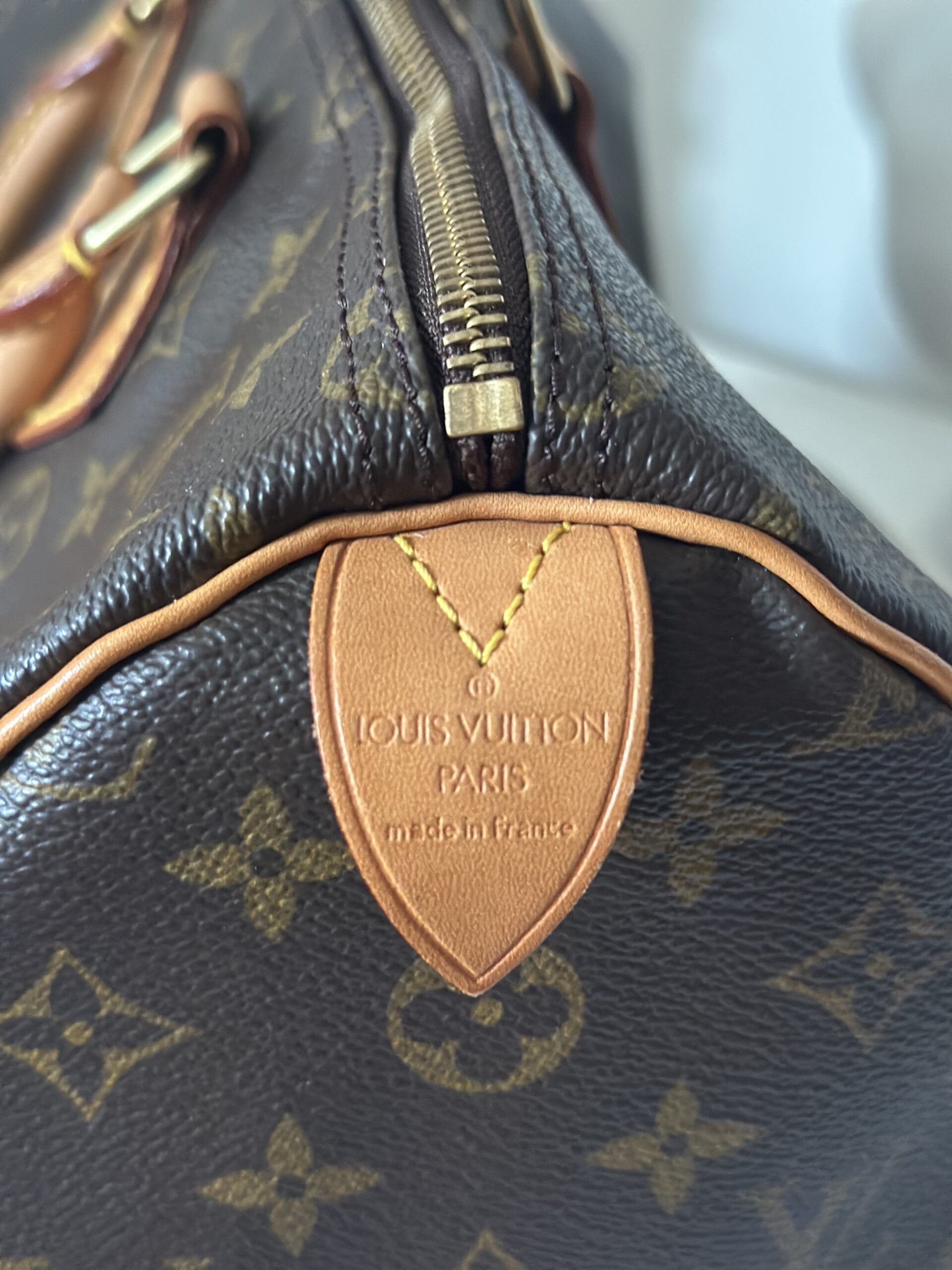 Louis Vuitton speedy 35 vintage kuferek - obrazek 3