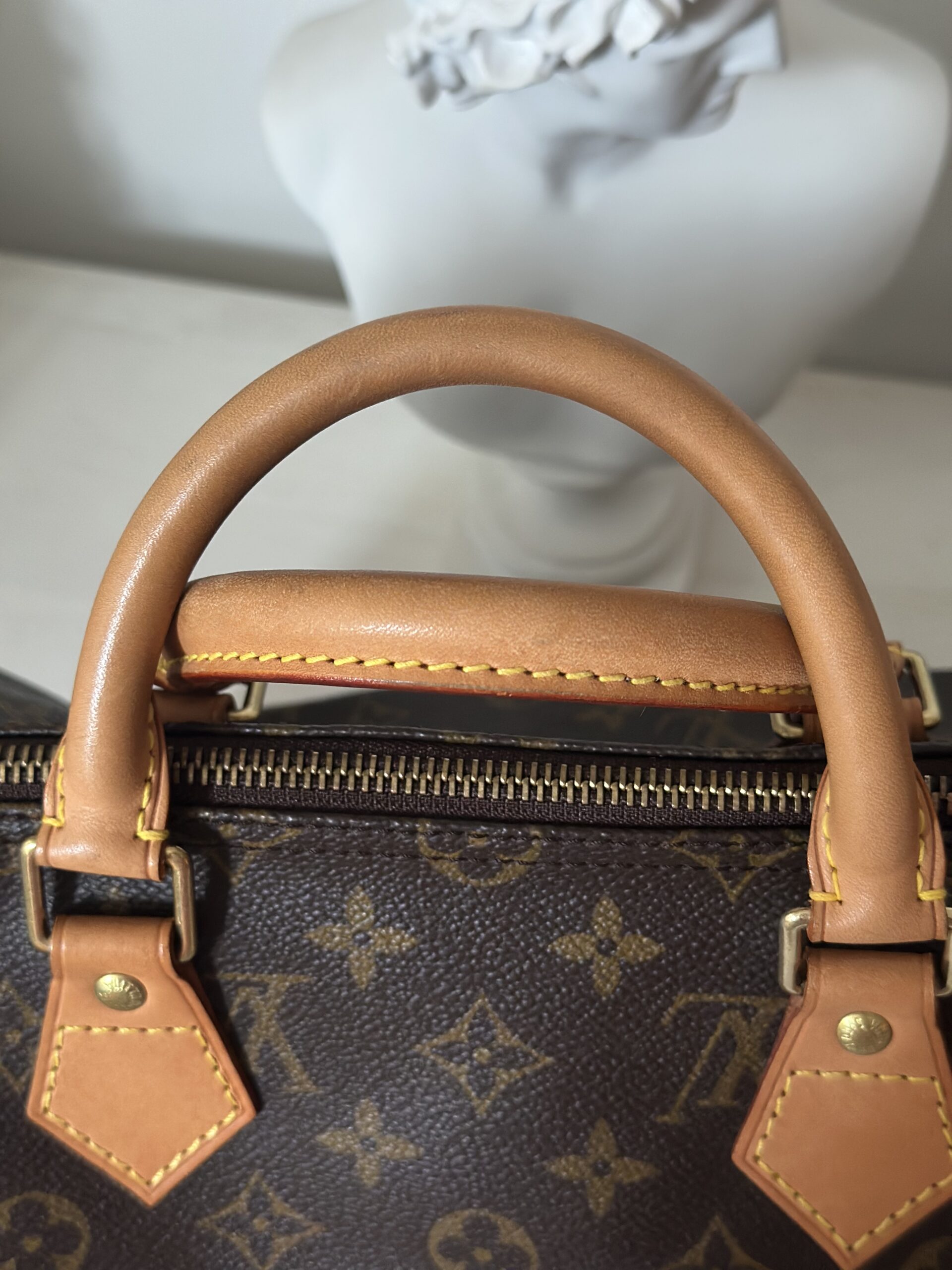 Louis Vuitton speedy 35 vintage kuferek - obrazek 4