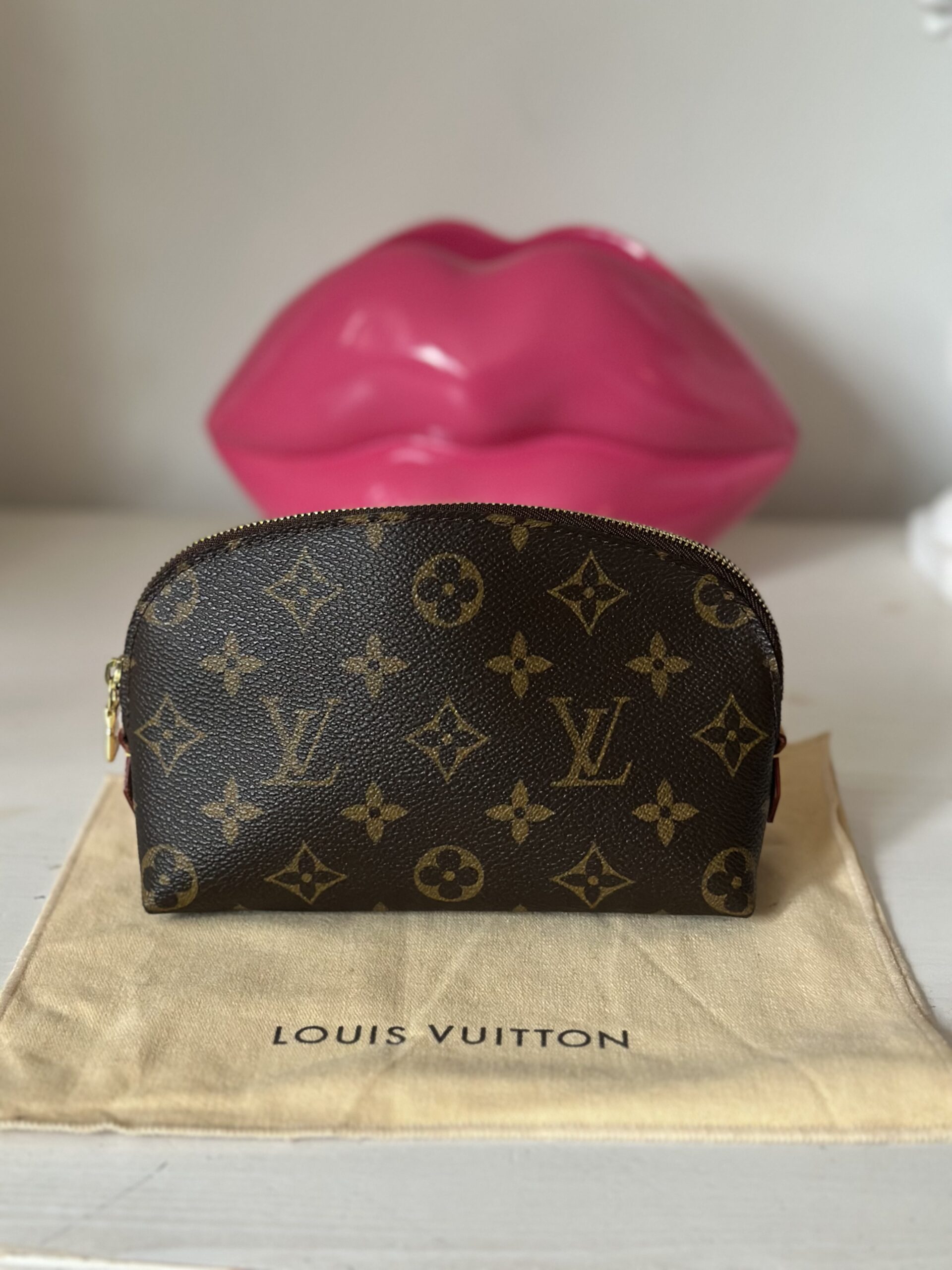 Louis Vuitton Monogram Cosmetic Pouch Pm kosmetyczka