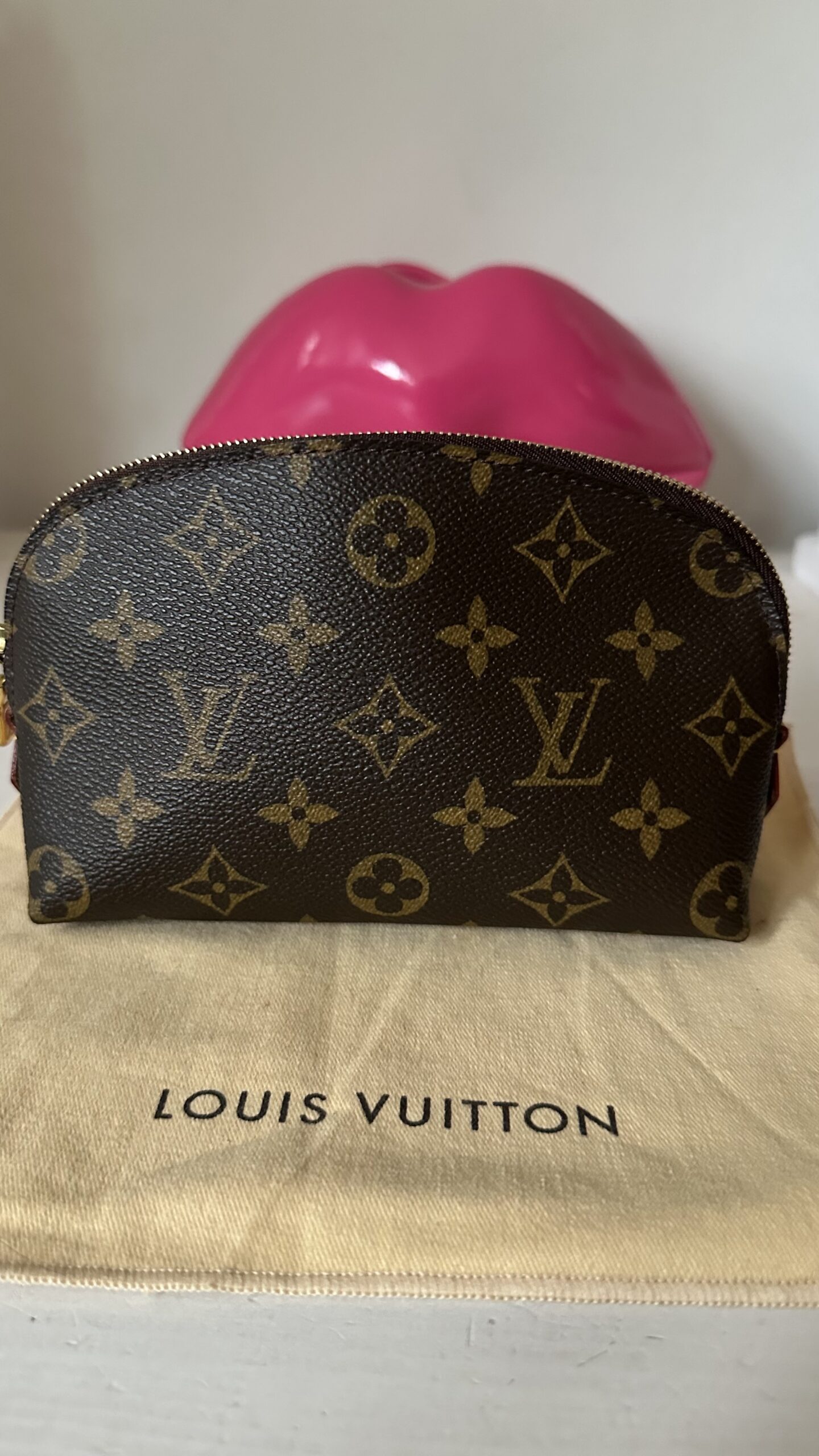 Louis Vuitton Monogram Cosmetic Pouch Pm kosmetyczka - obrazek 2