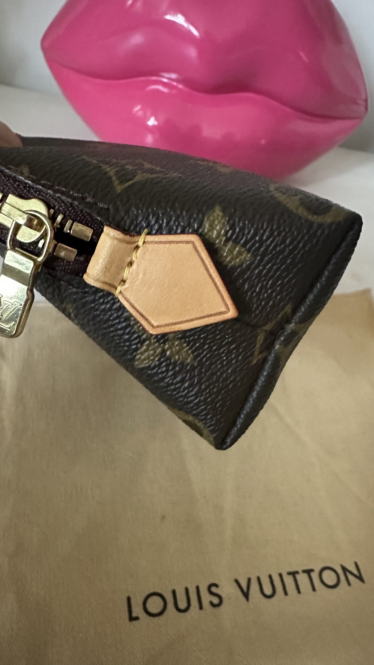 Louis Vuitton Monogram Cosmetic Pouch Pm kosmetyczka - obrazek 4