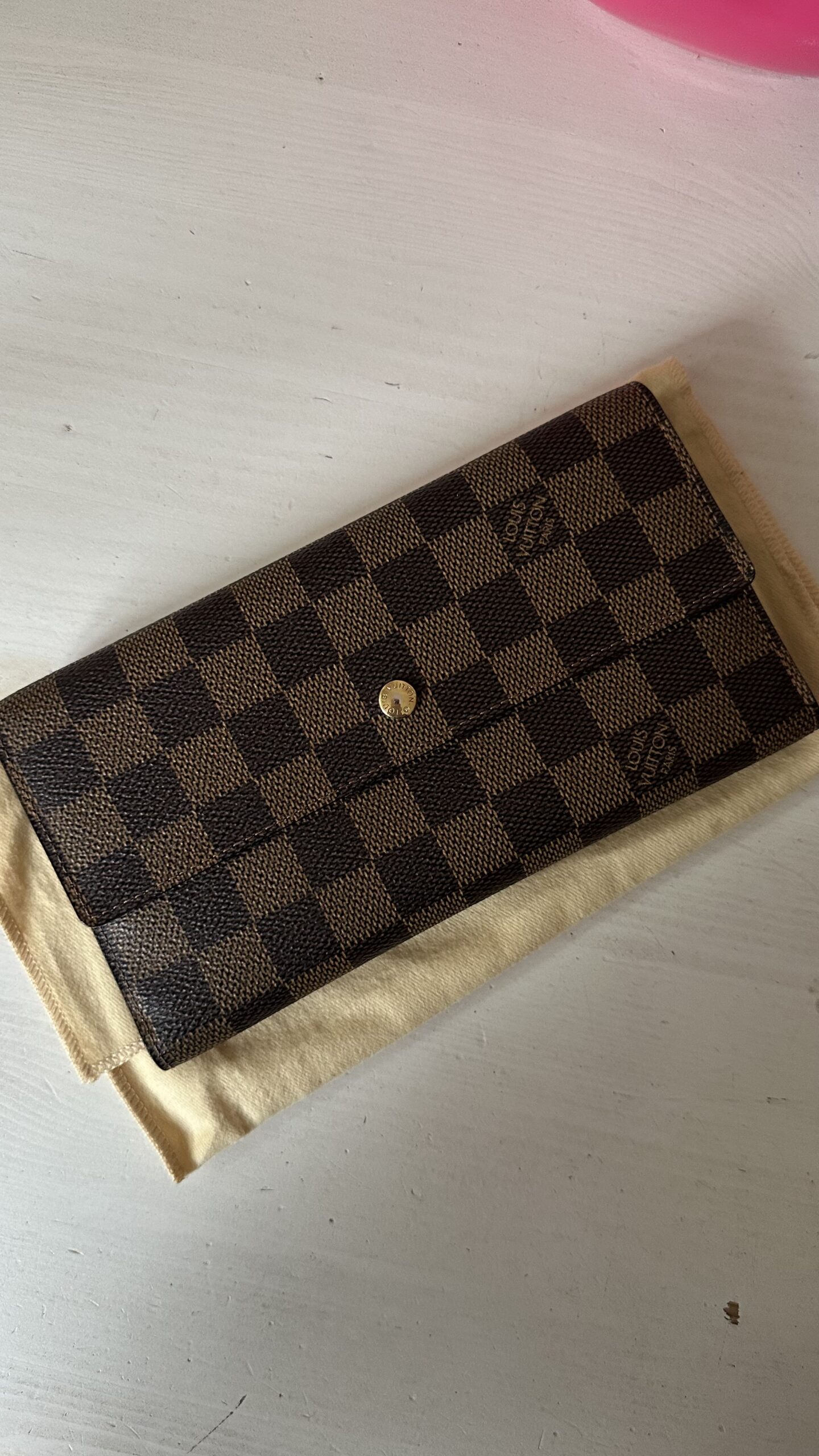 Louis Vuitton portfel damier klasyczny portfel - obrazek 2