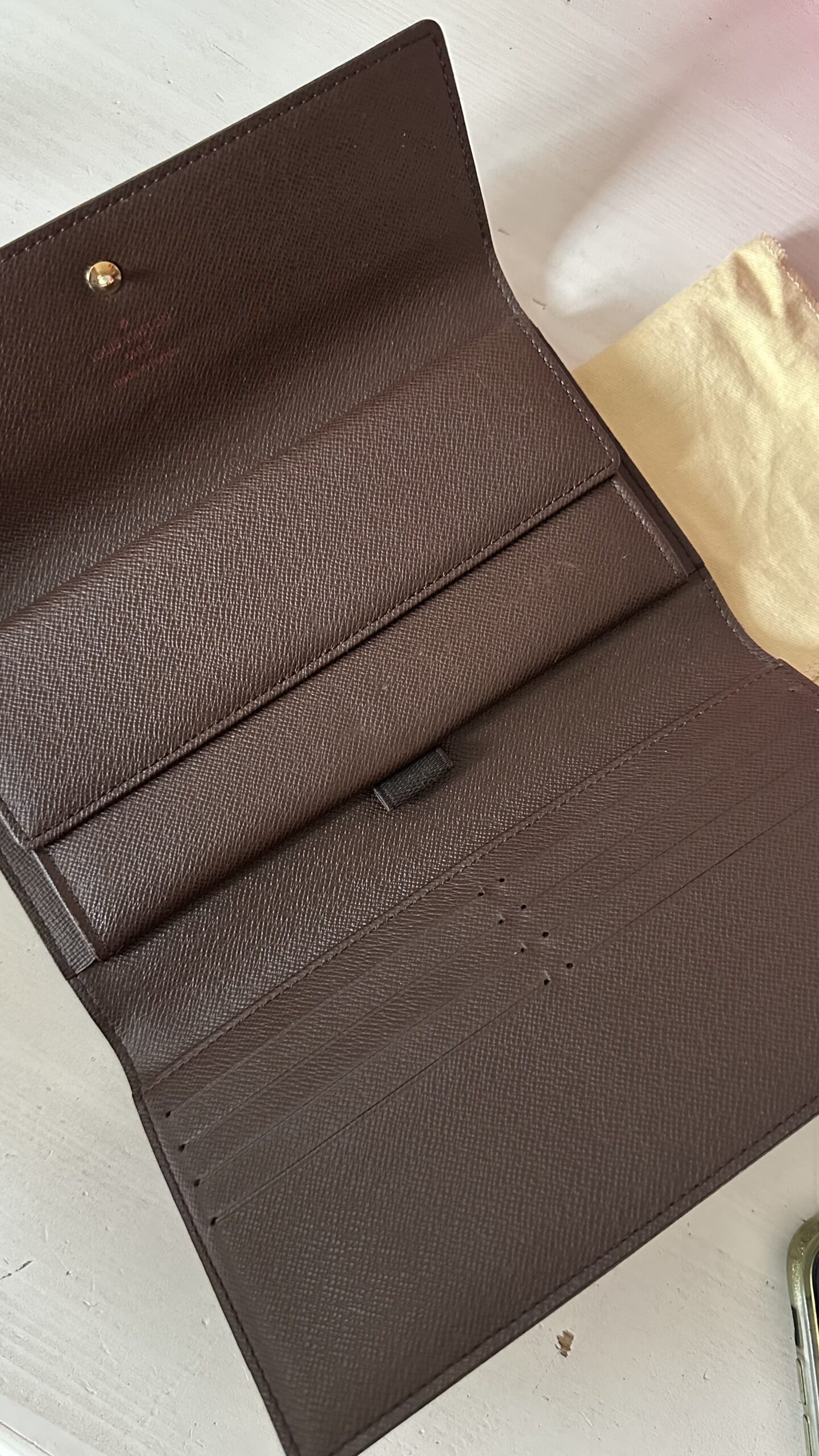 Louis Vuitton portfel damier klasyczny portfel - obrazek 5